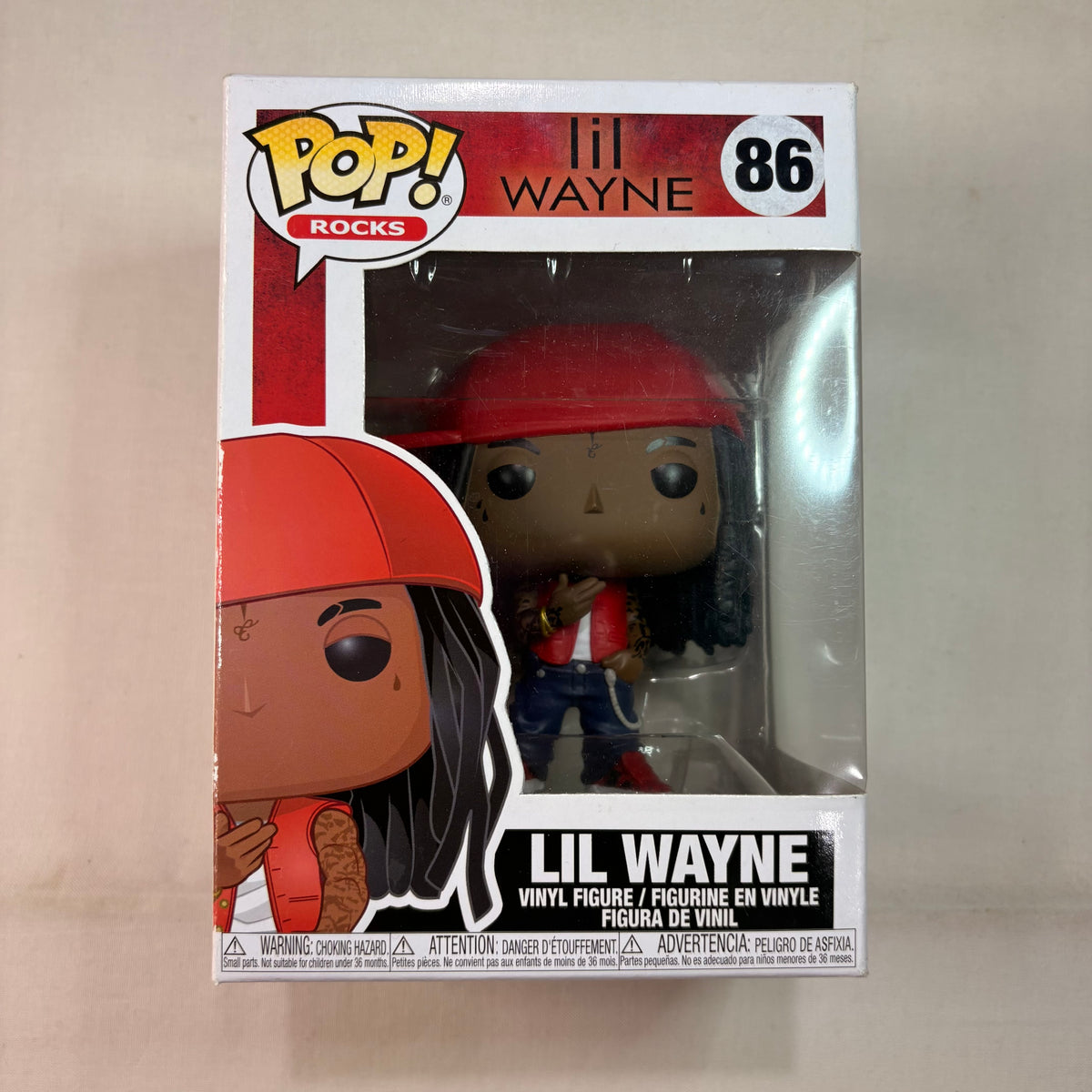 Funko Pop! Rocks Lil Wayne Figure #86