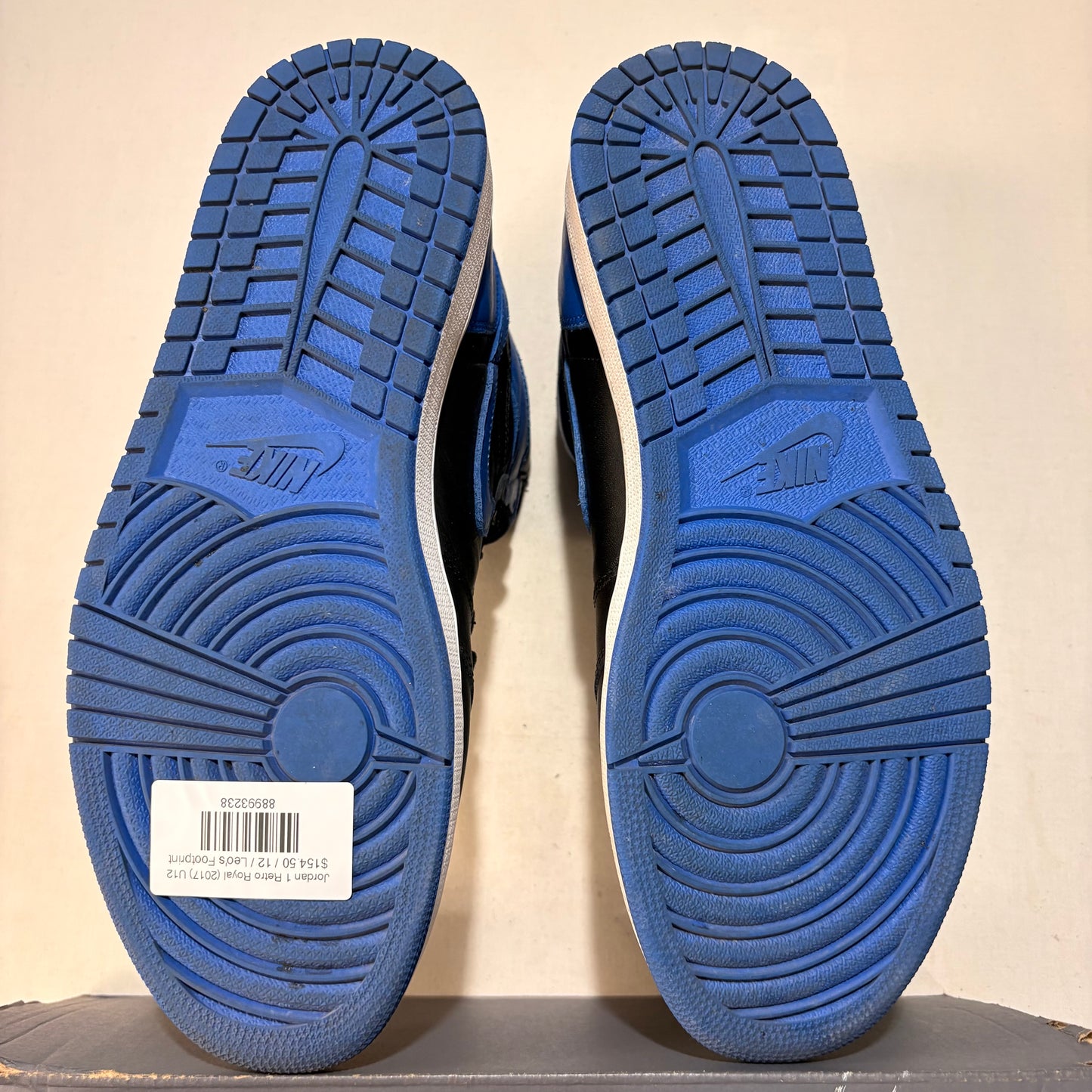 Jordan 1 Retro Royal (2017) U12