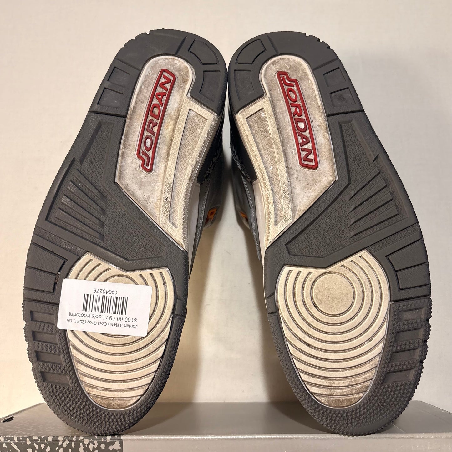 Jordan 3 Retro Cool Grey (2021) U9