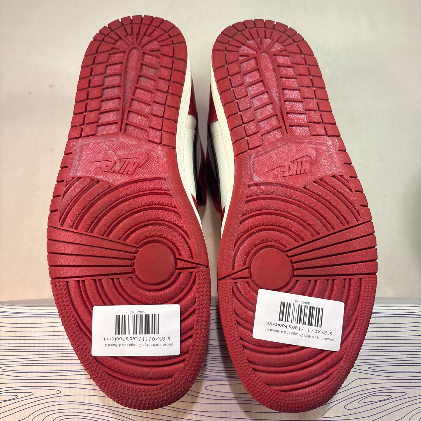 Jordan 1 Retro High Chicago Lost & Found U11