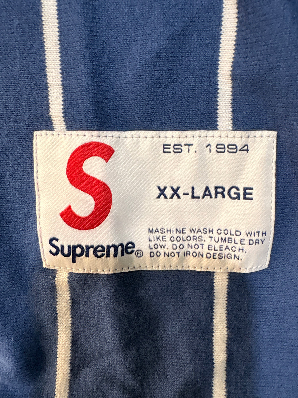 Supreme FW24 Striped Raglan L/S Top