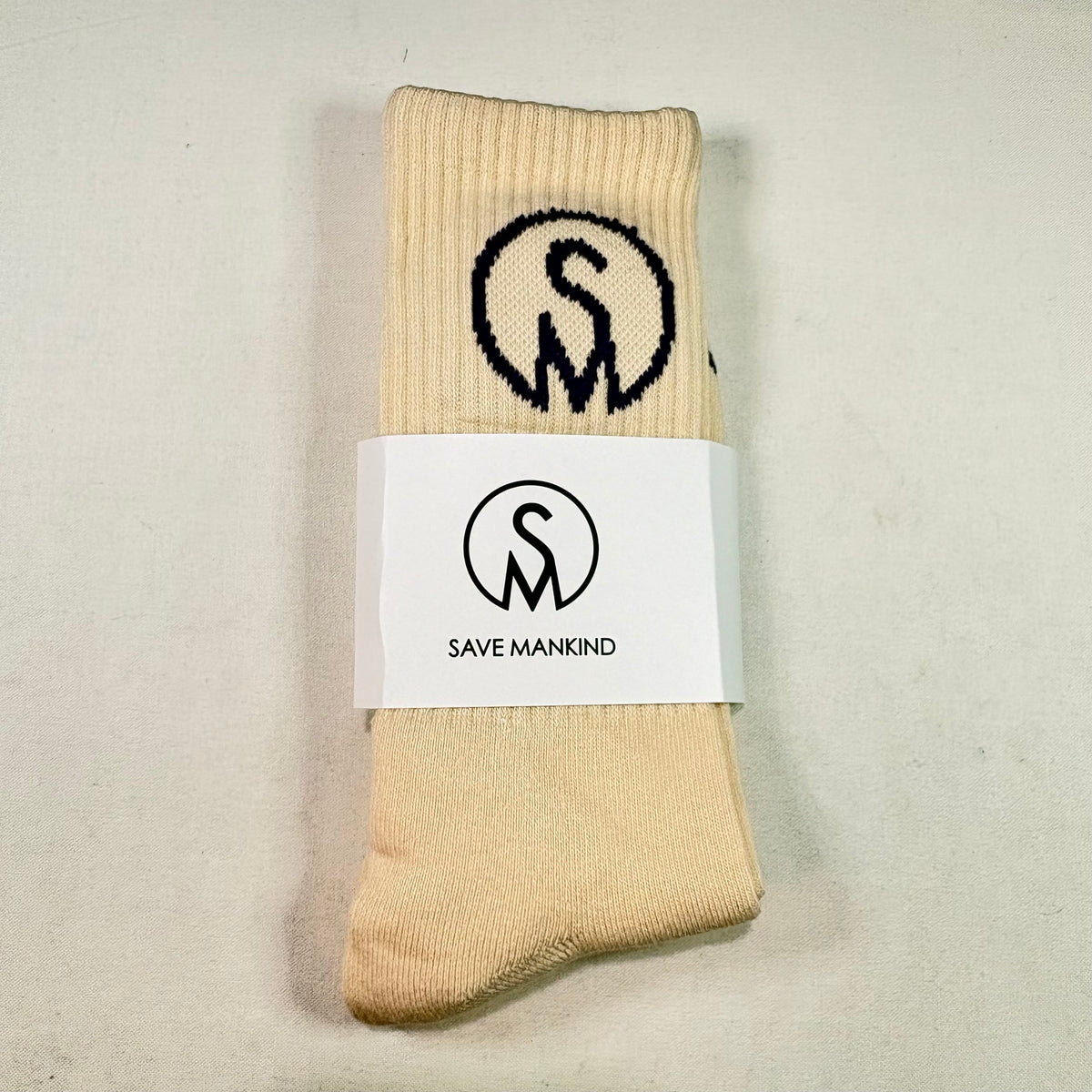 Save Mankind Circle Logo Crew Socks