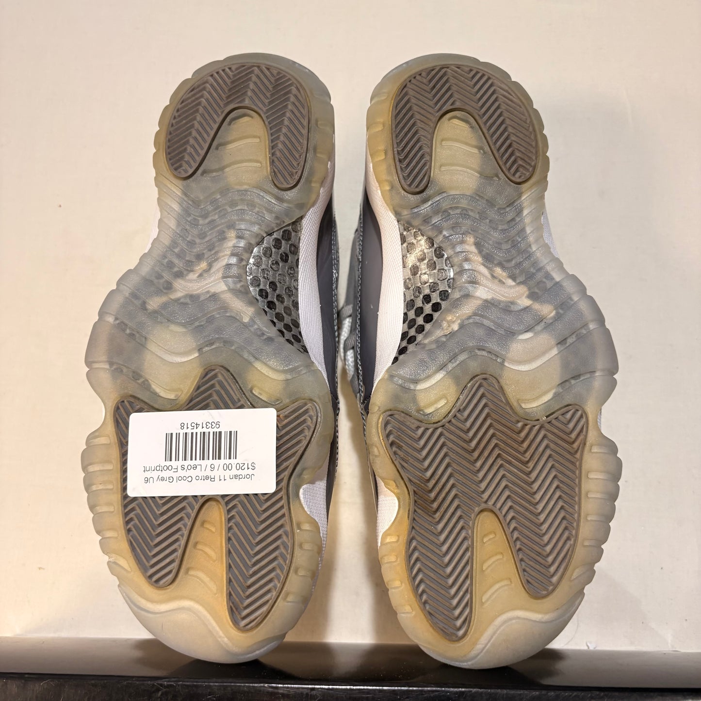 Jordan 11 Retro Cool Grey U6