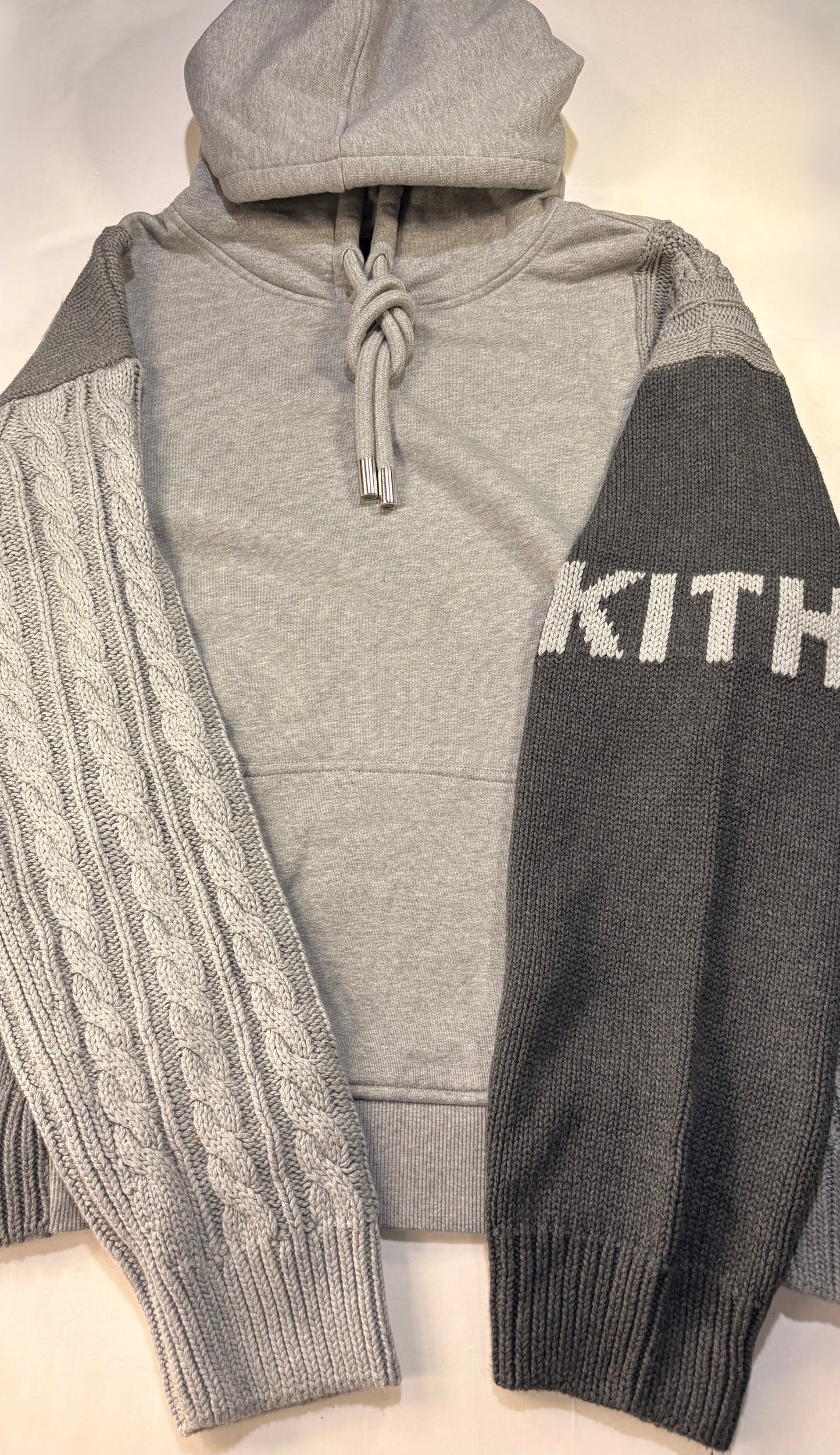 Kith Adam Combo Knit Hoodie