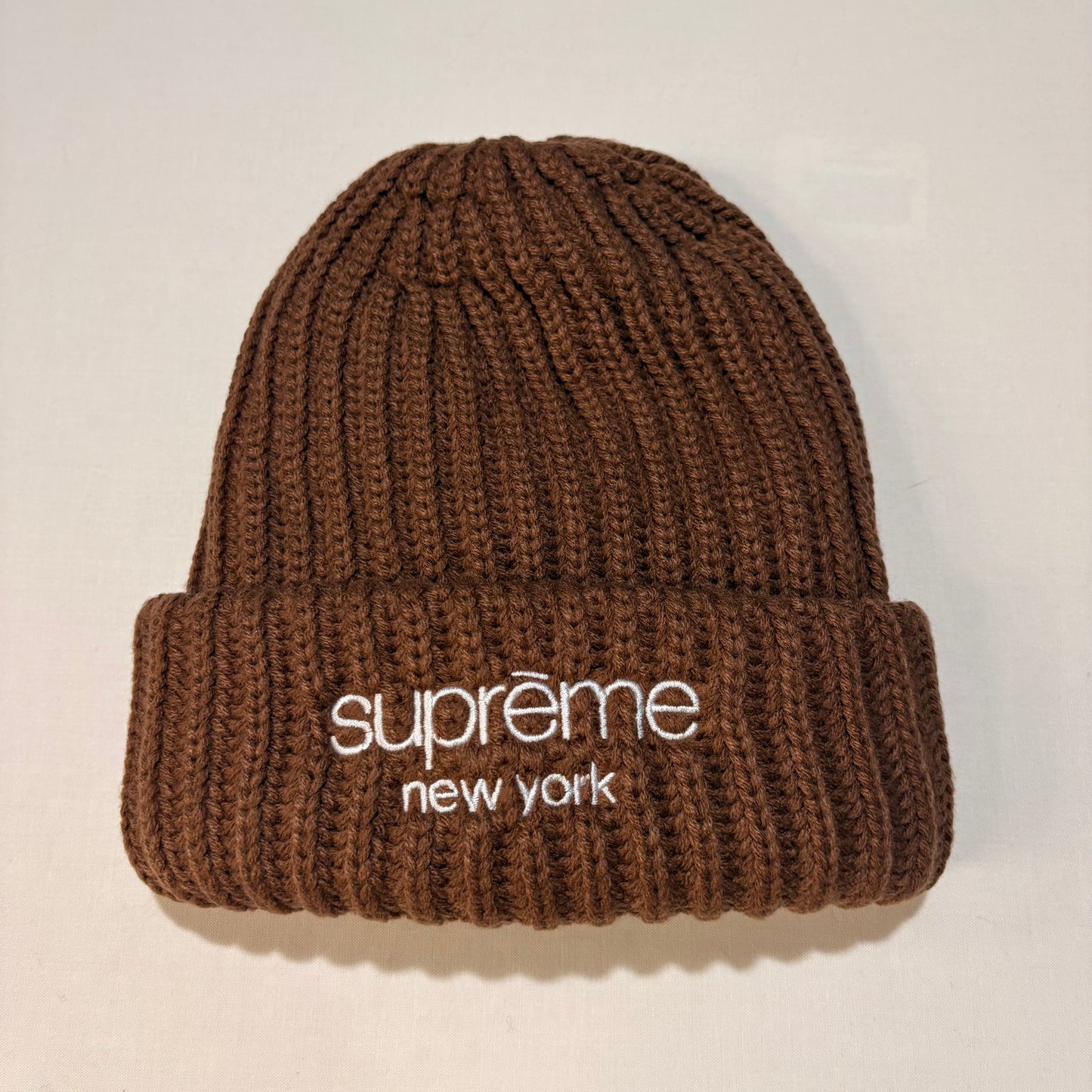 Supreme FW25 Chunky Rib Beanie