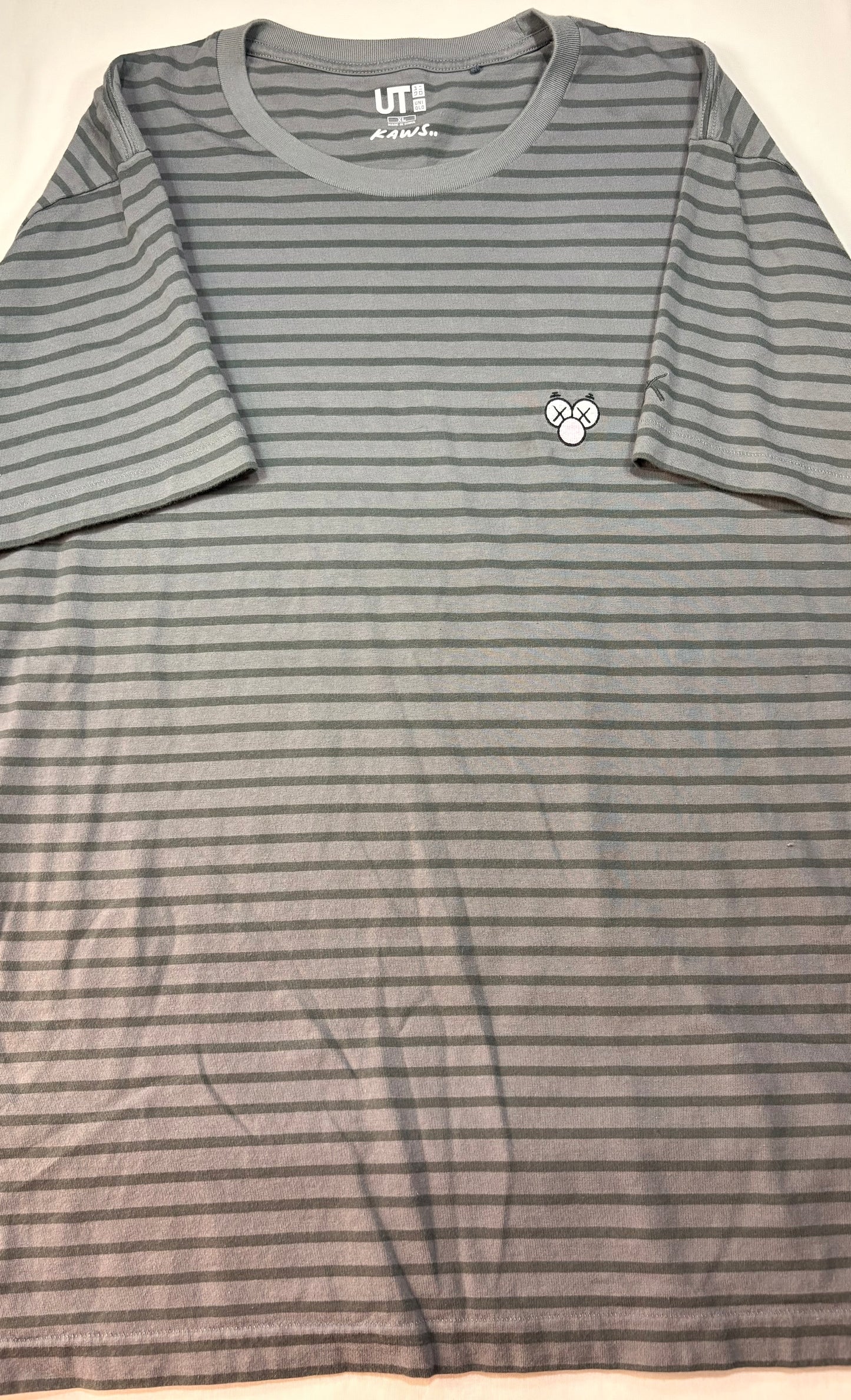 Kaws Uniqlo BFF Striped Tee