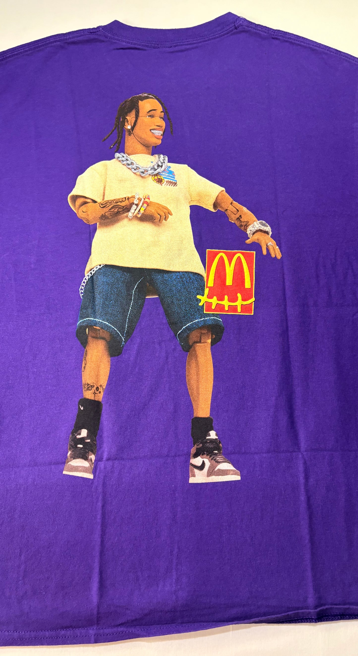 Travis Scott Mcdonald's Action Figure Series II Tee