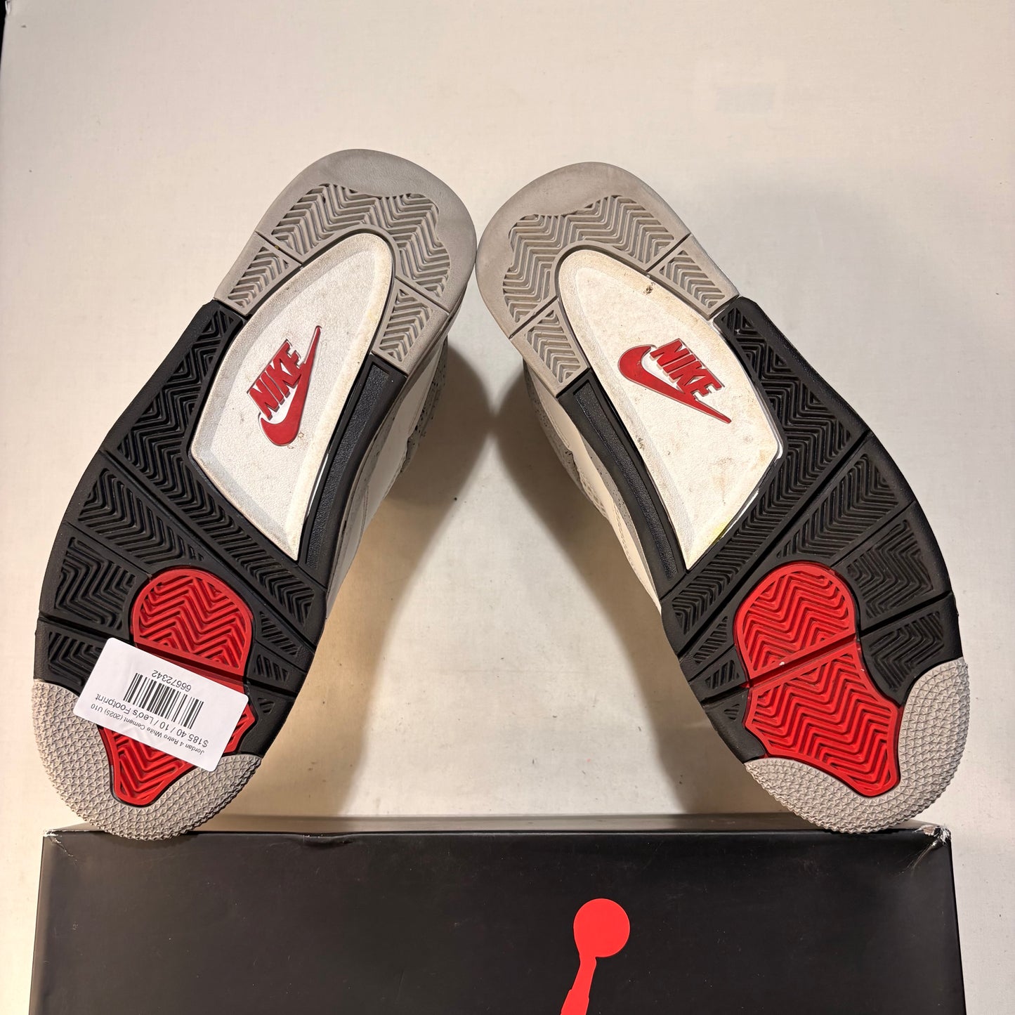 Jordan 4 Retro White Cement (2025) U10