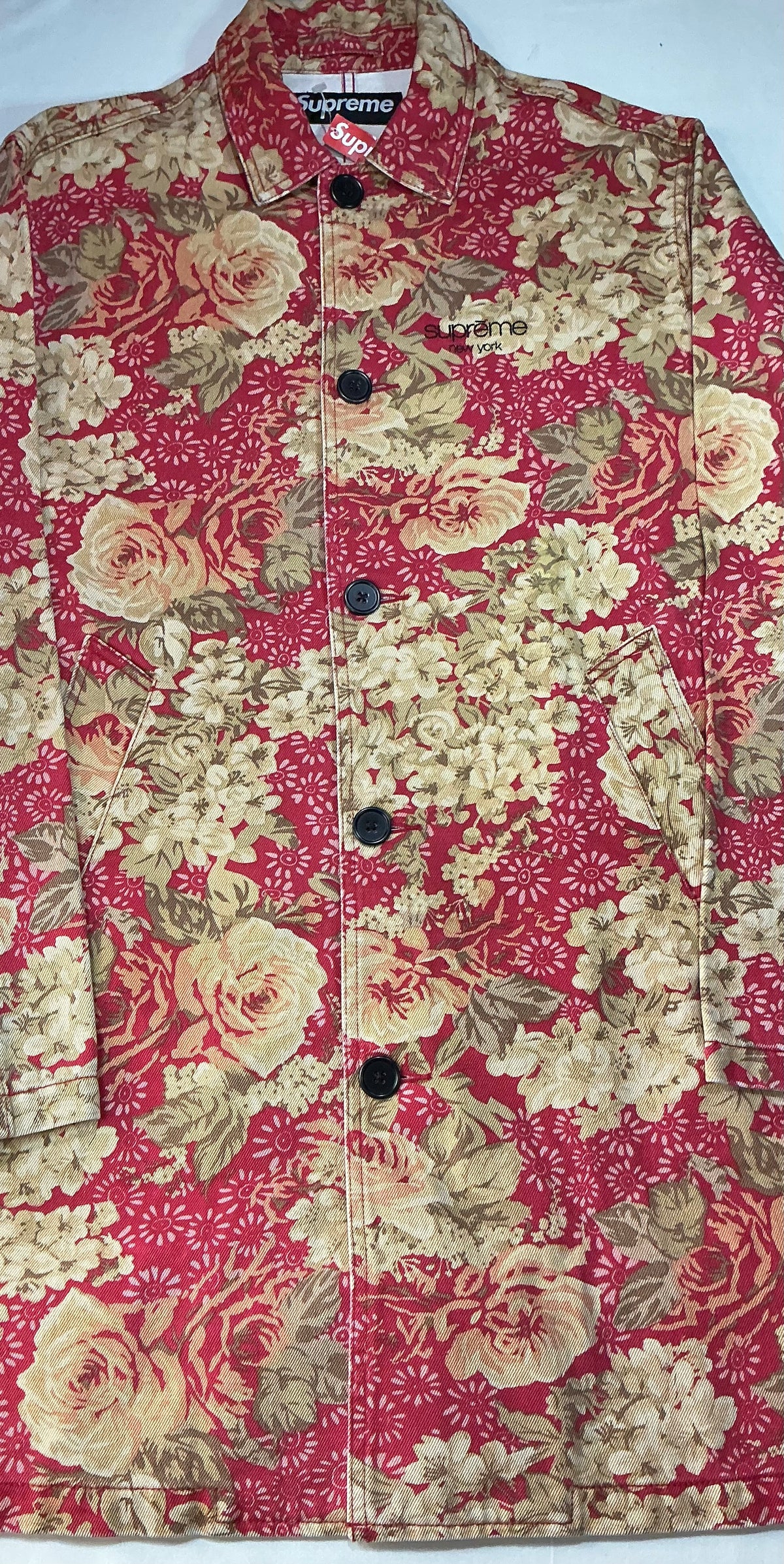 Supreme SS18 Washed Work Trench Coat