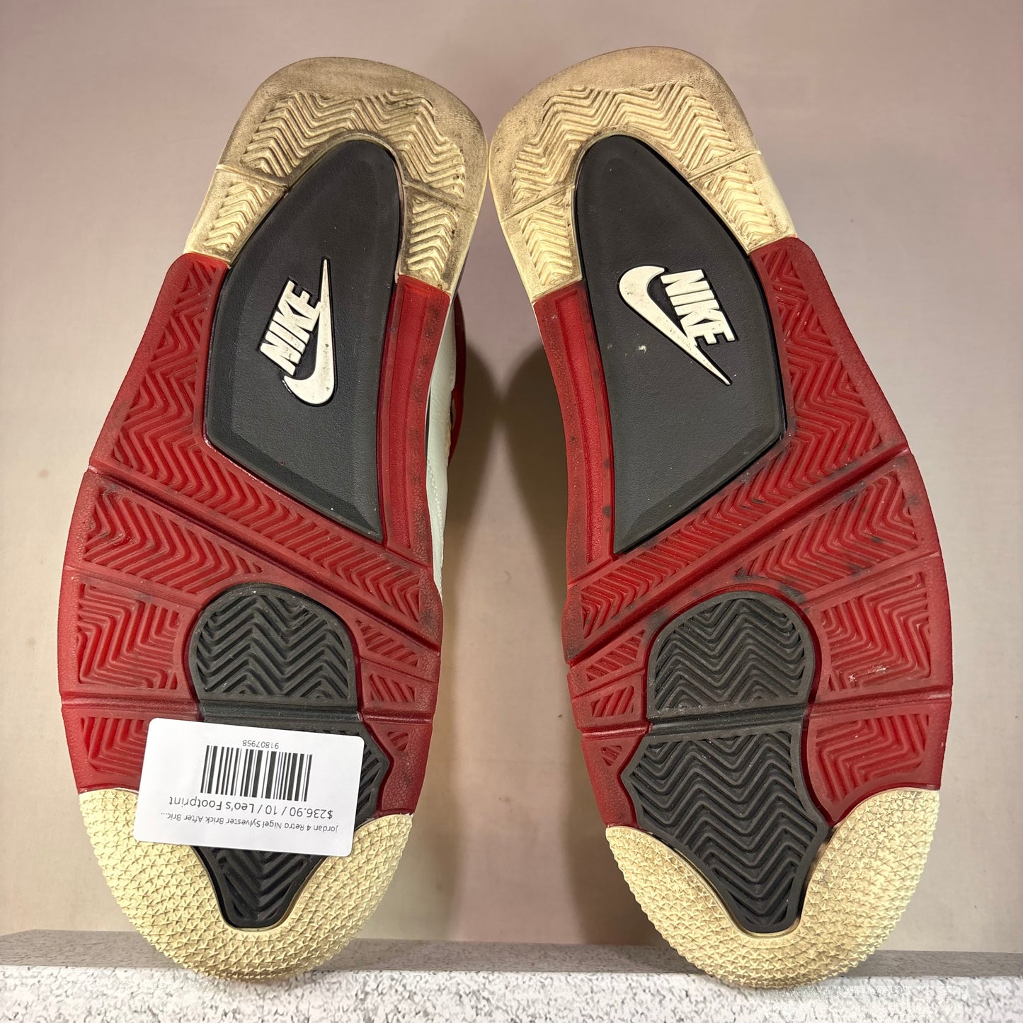 Jordan 4 Retro Nigel Sylvester Brick After Brick U10