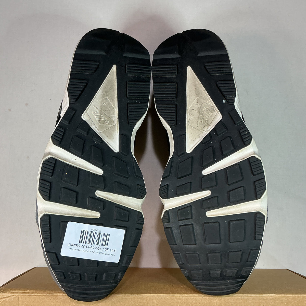 Nike Air Huarache Runner Black Medium Ash U10