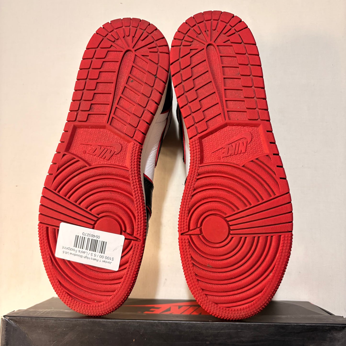 Jordan 1 Retro High Bloodline U6.5