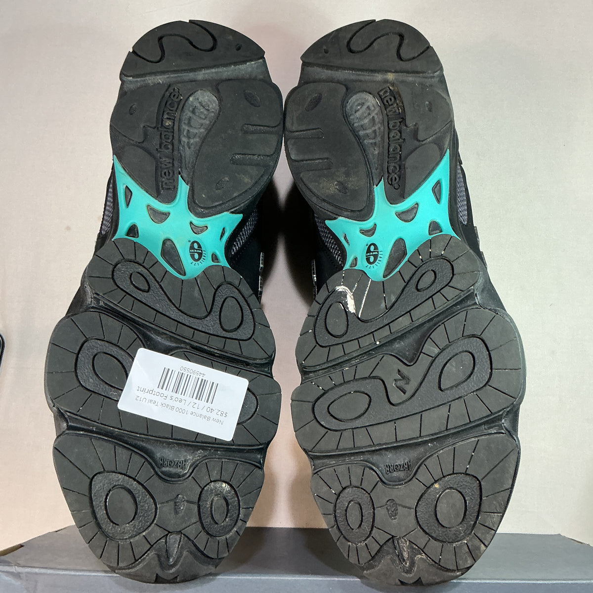 New Balance 1000 Black Teal U12
