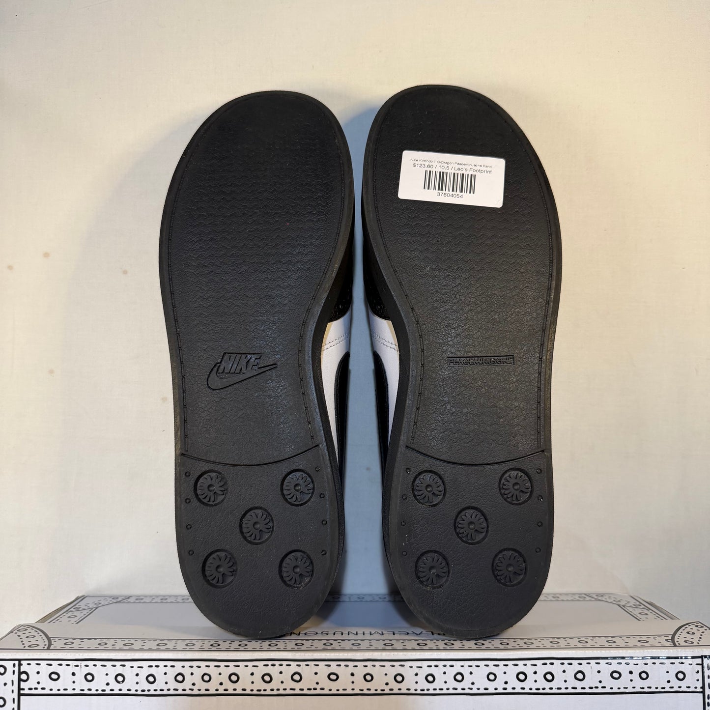 Nike Kwondo 1 G-Dragon Peaceminusone Panda U10.5