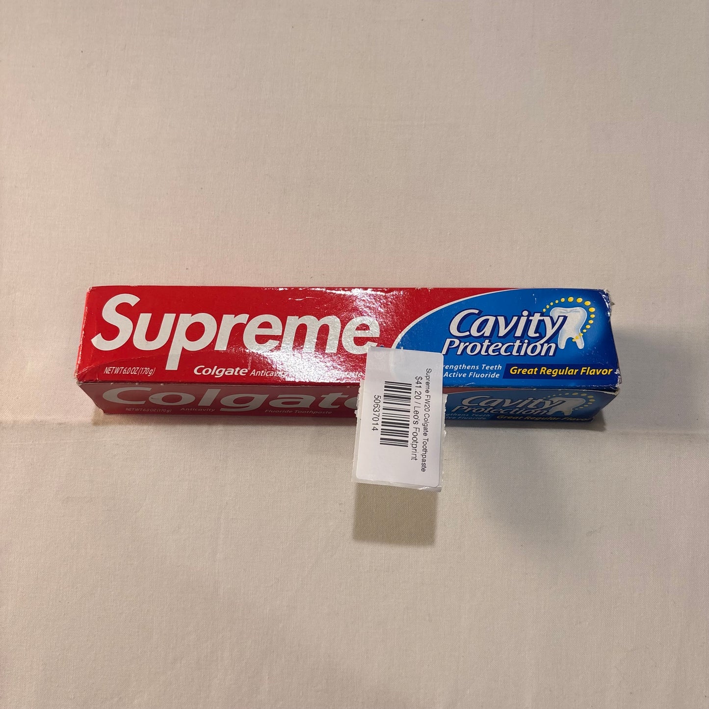 Supreme FW20 Colgate Toothpaste