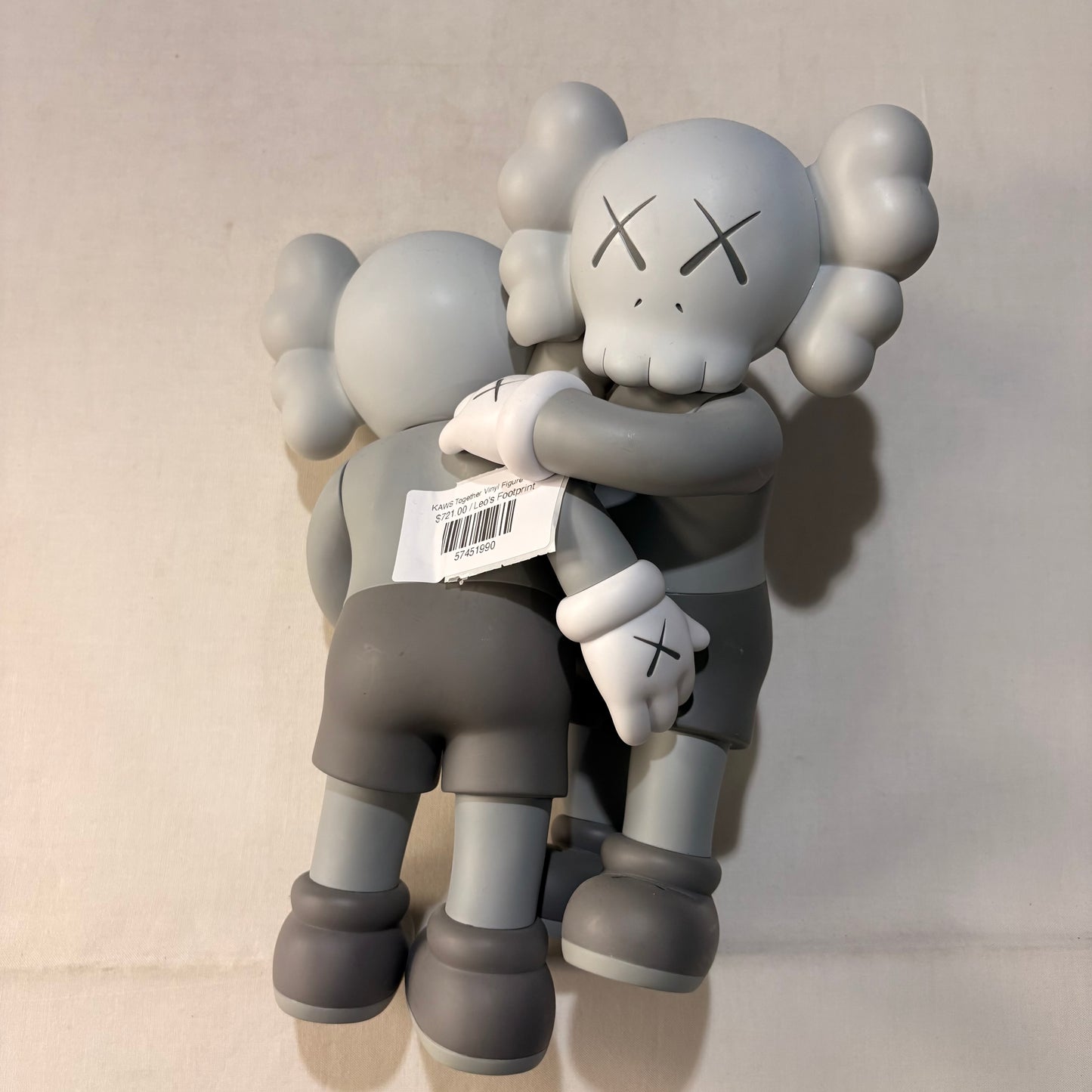 KAWS Together Vinyl Figure Grey