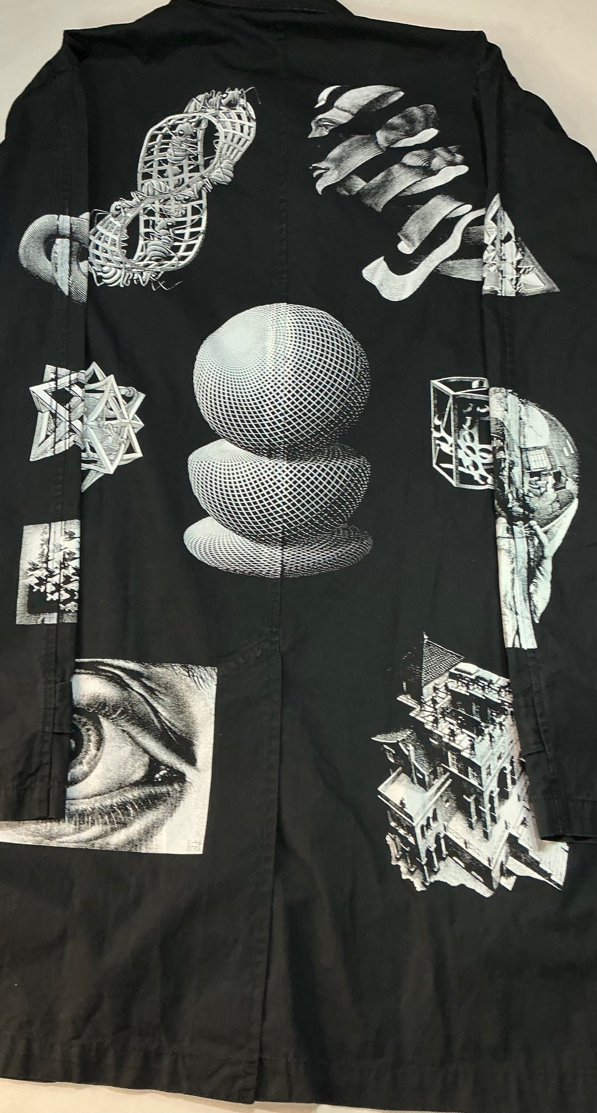 Supreme SS17 MC Escher Trench Coat