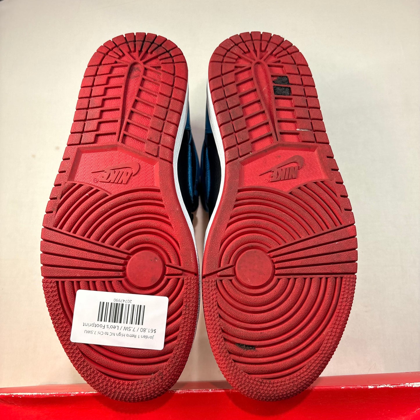 Jordan 1 Retro High NC to Chi 7.5WU
