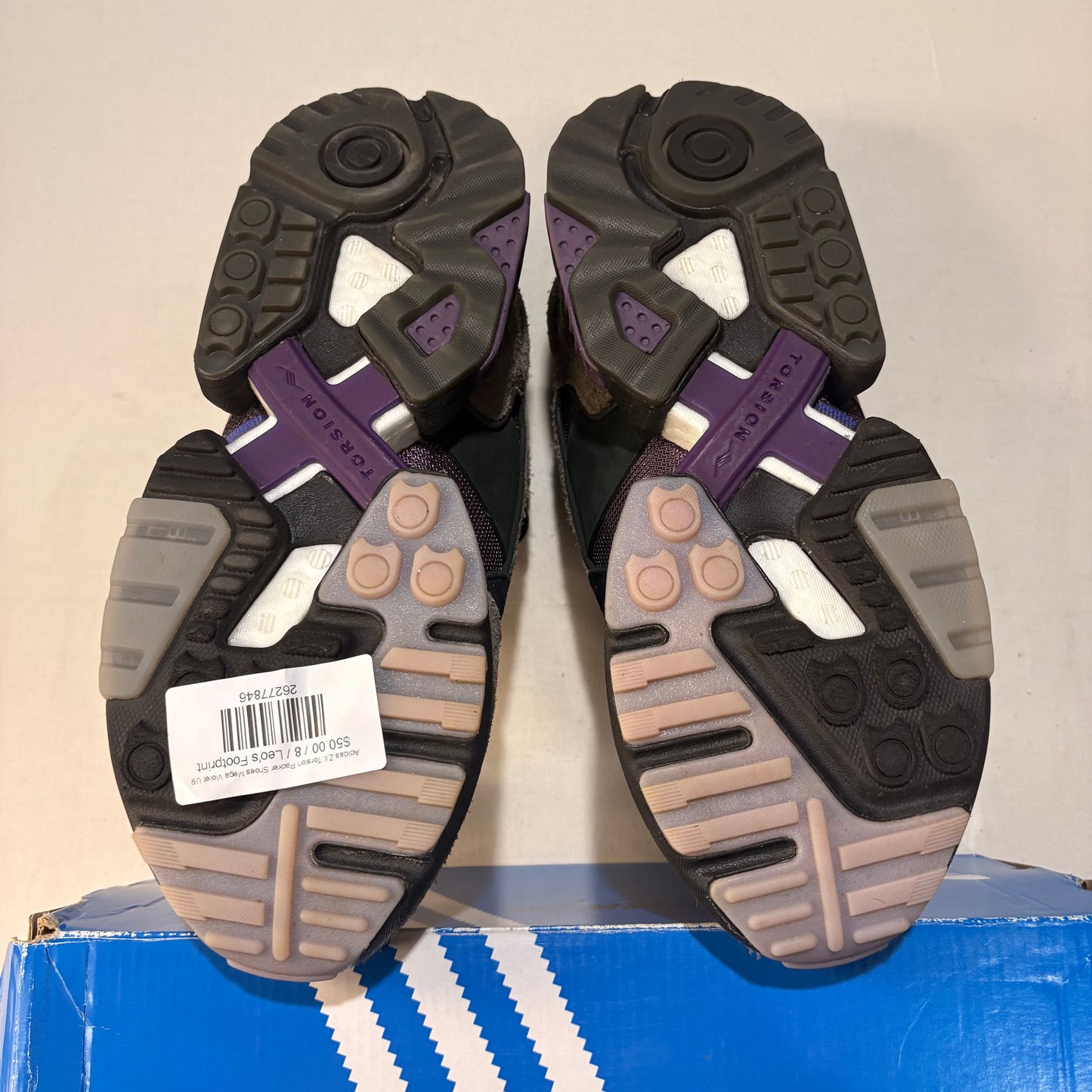Adidas ZX Torsion Packer Shoes Mega Violet U9