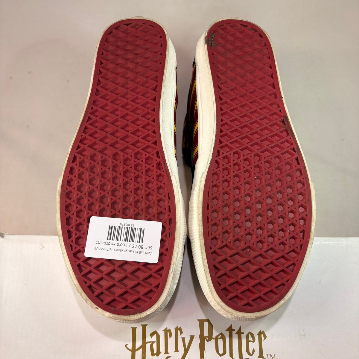 Vans Sk8-Hi Harry Potter Gryffindor U9