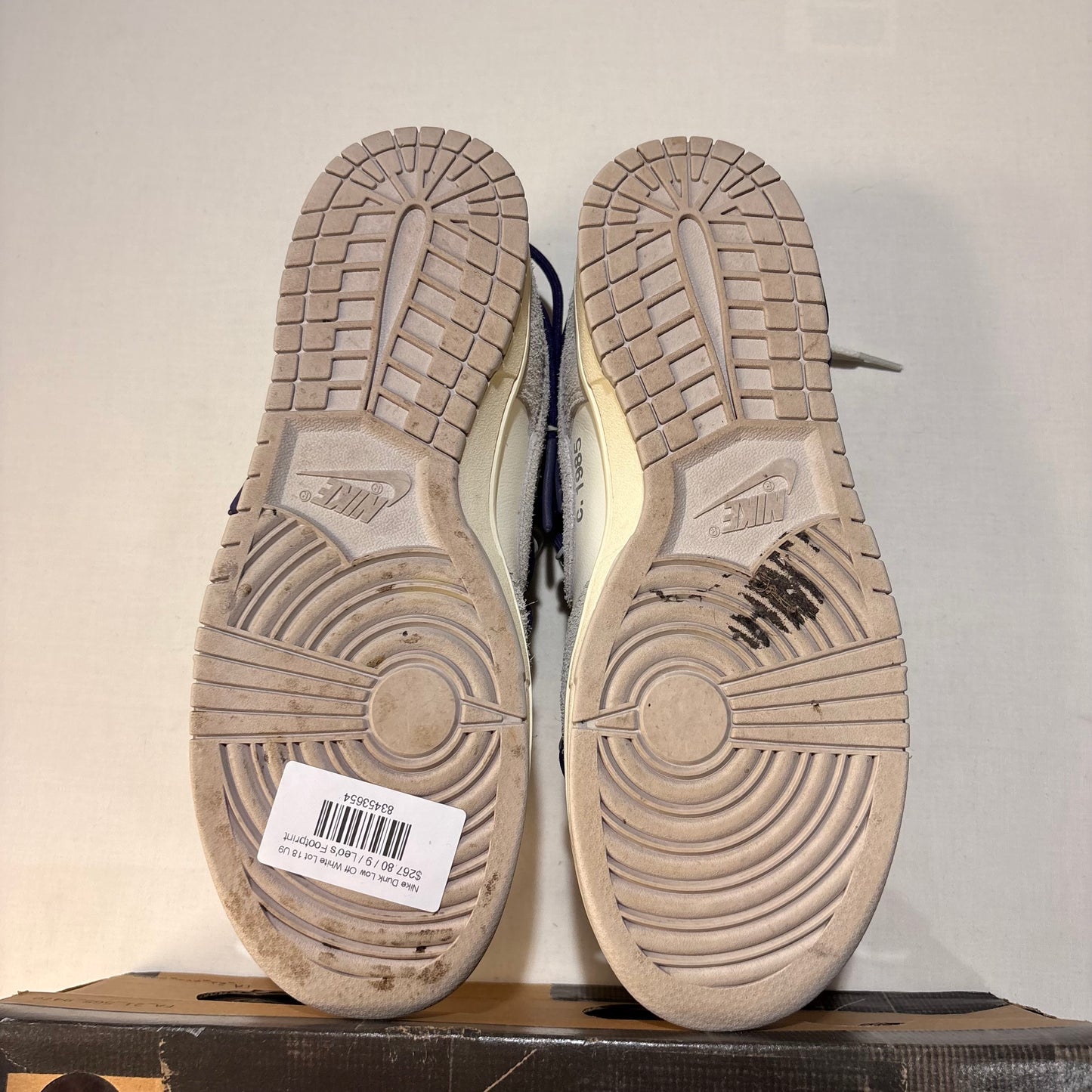 Nike Dunk Low Off White Lot 18 U9