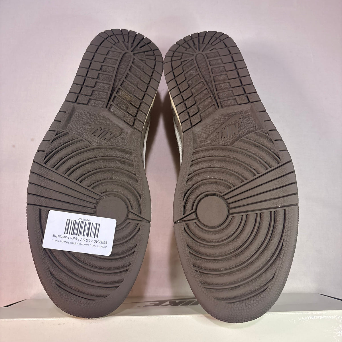 Jordan 1 Retro Low Travis Scott Reverse Mocha U10.5