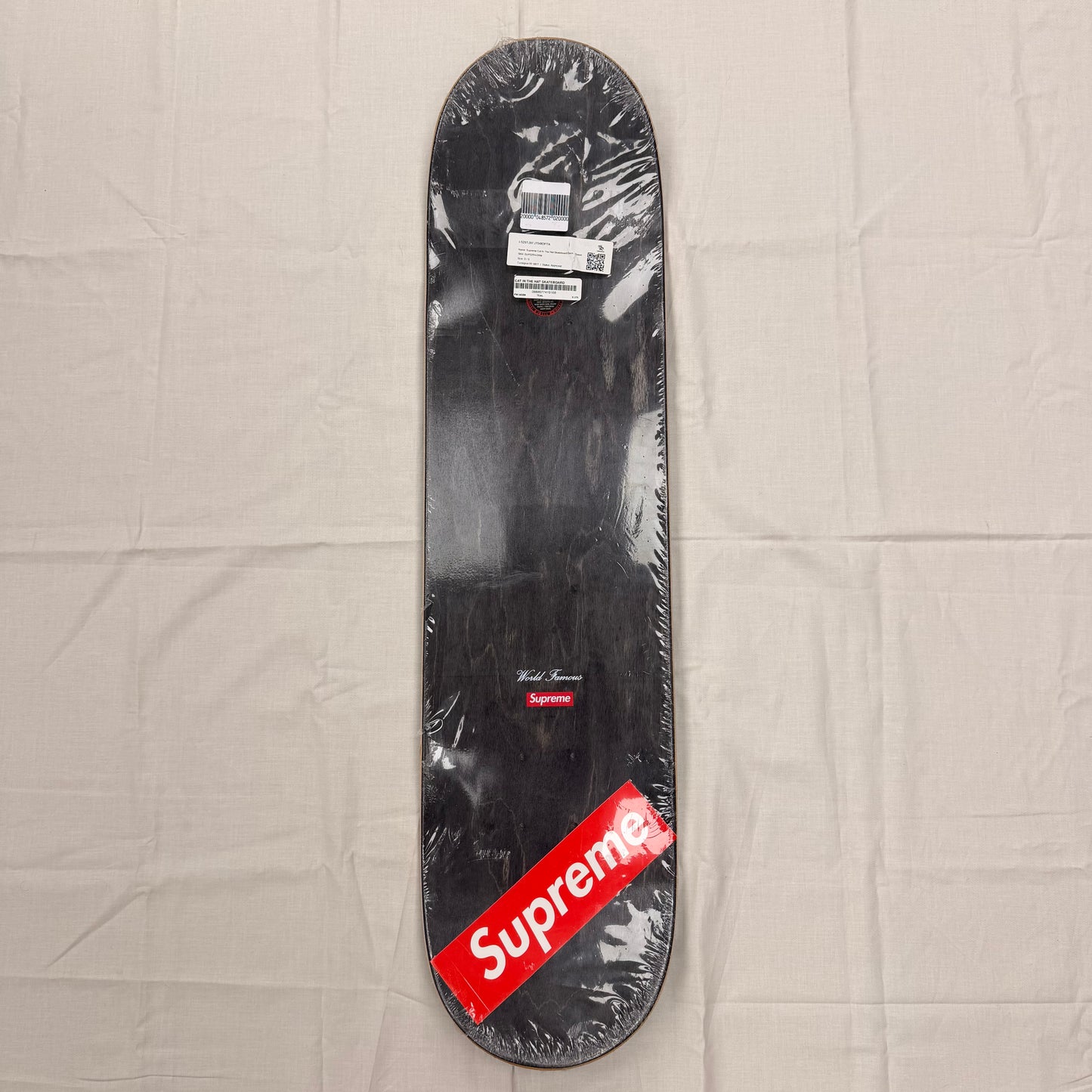 Supreme FW18 Cat in the Hat Skateboard Deck