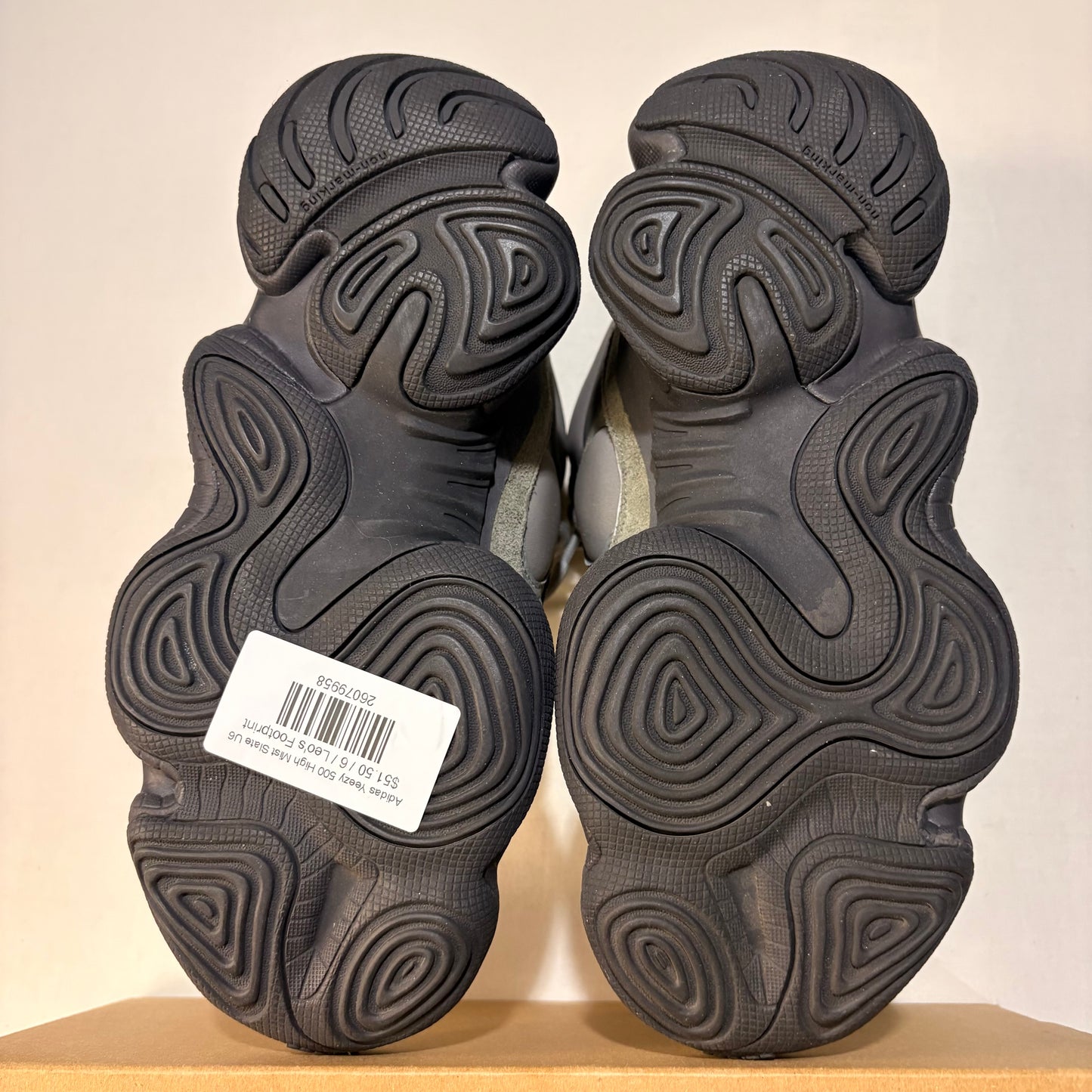 Adidas Yeezy 500 High Mist Slate U6