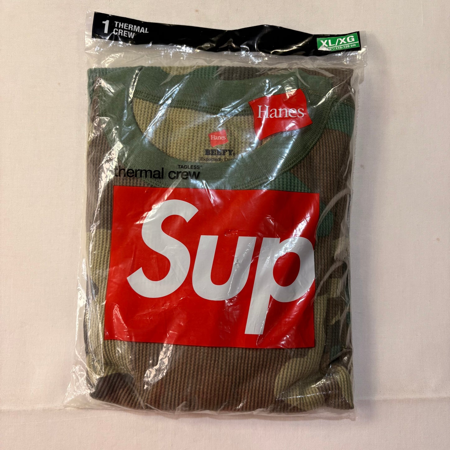Supreme FW18 Hanes Thermal Crew
