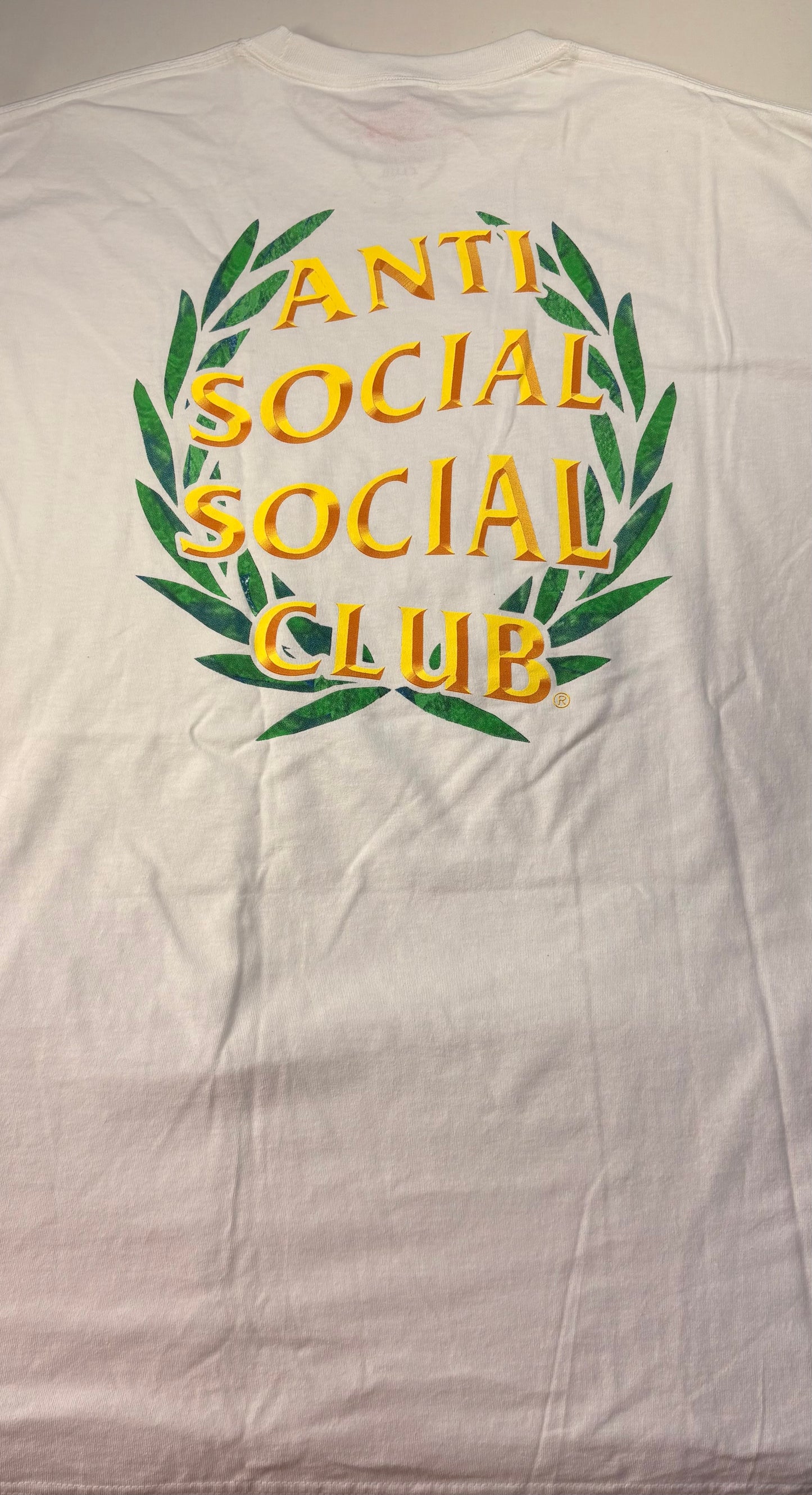 Anti Social Social Club Laurel Logo Flip Tee