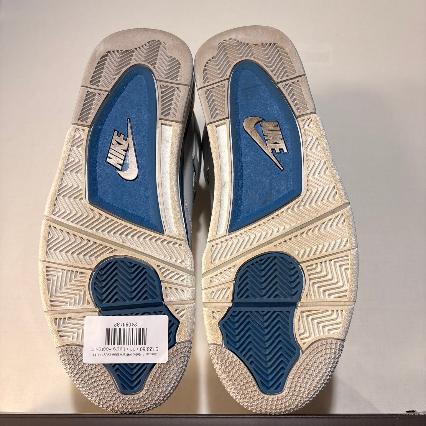 Jordan 4 Retro Military Blue (2024) U11