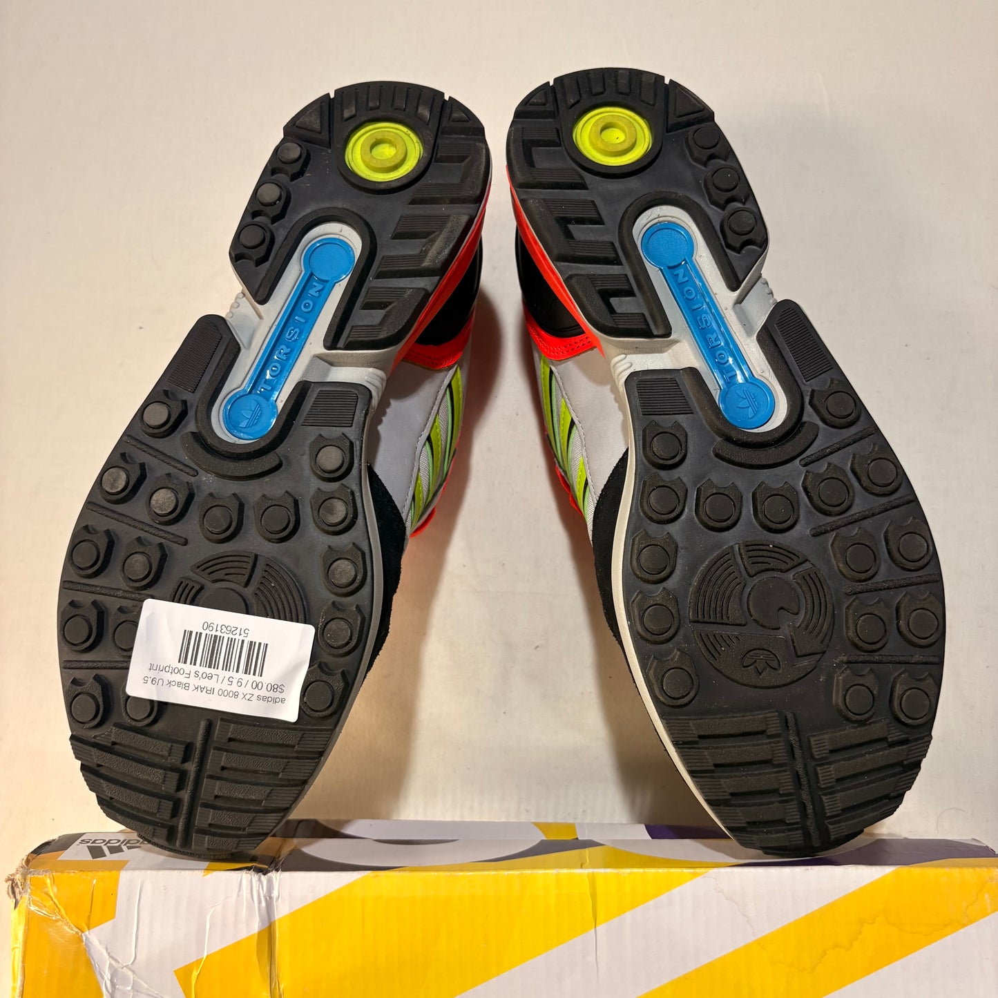 adidas ZX 8000 IRAK Black U9.5