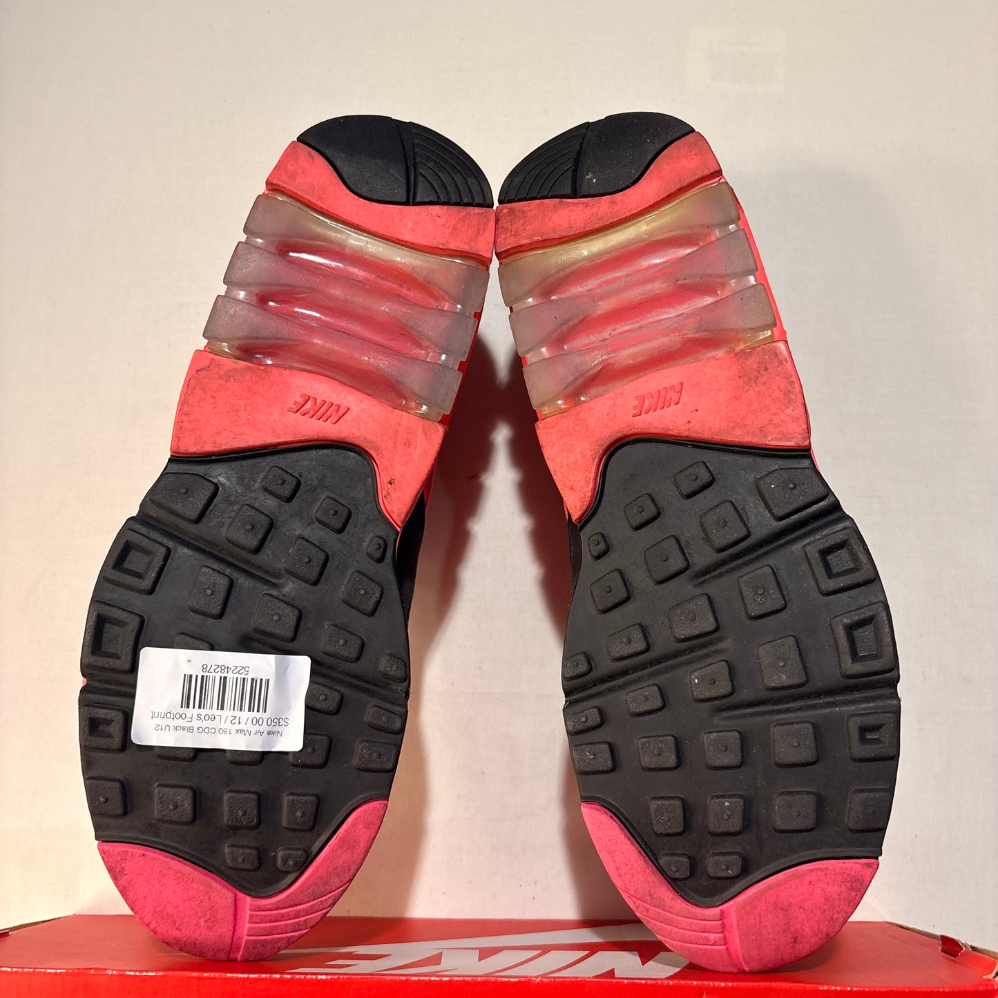 Nike Air Max 180 CDG Black U12