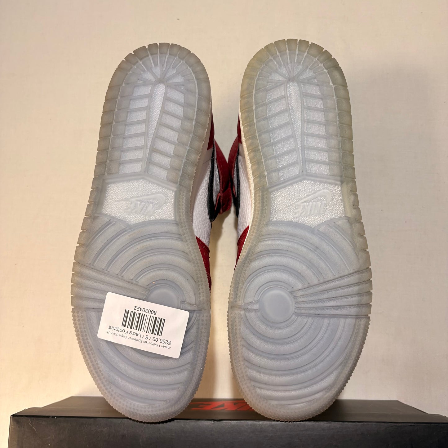 Jordan 1 Retro High Spiderman Origin Story U6