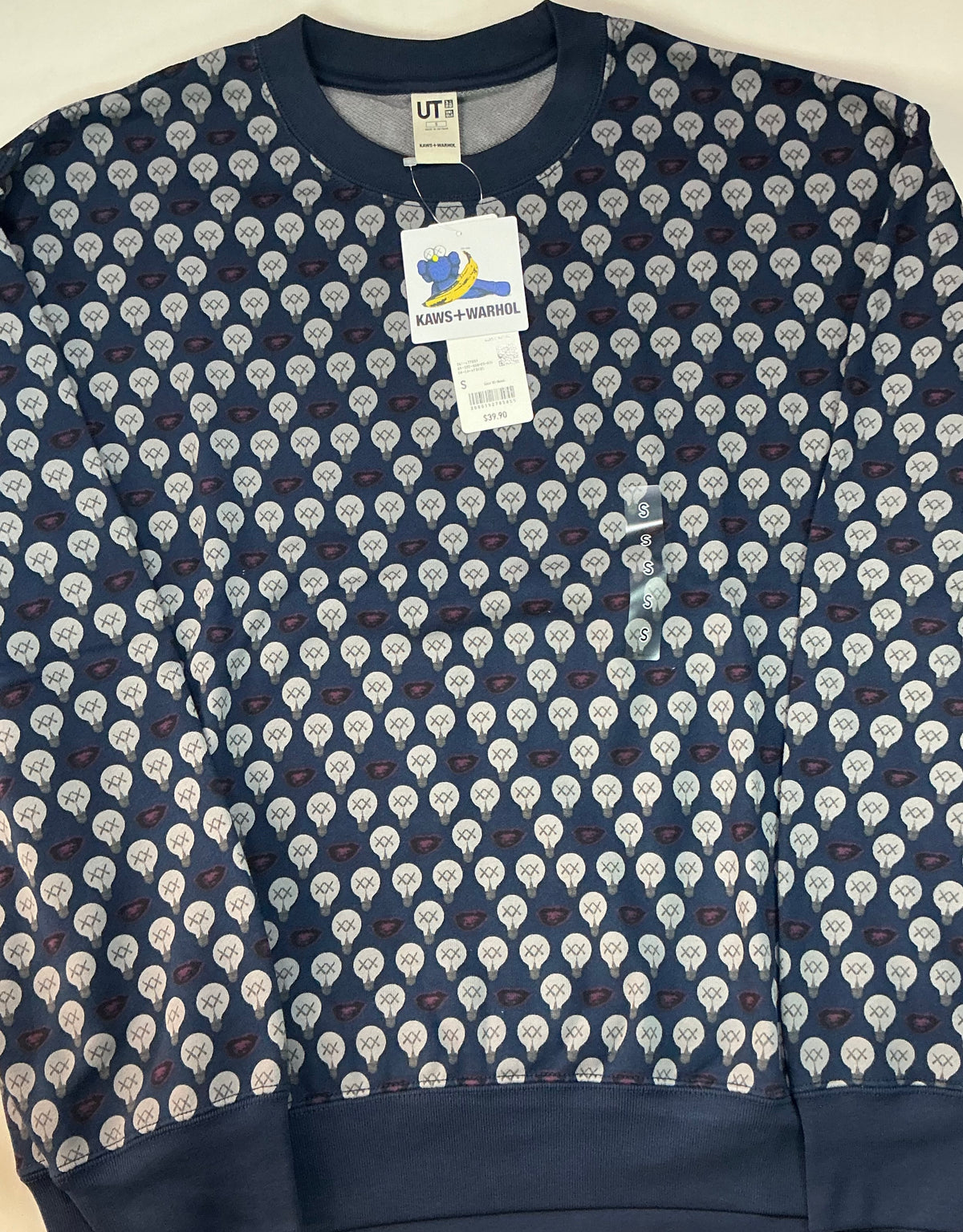 Kaws Warhol Uniqlo Crewneck