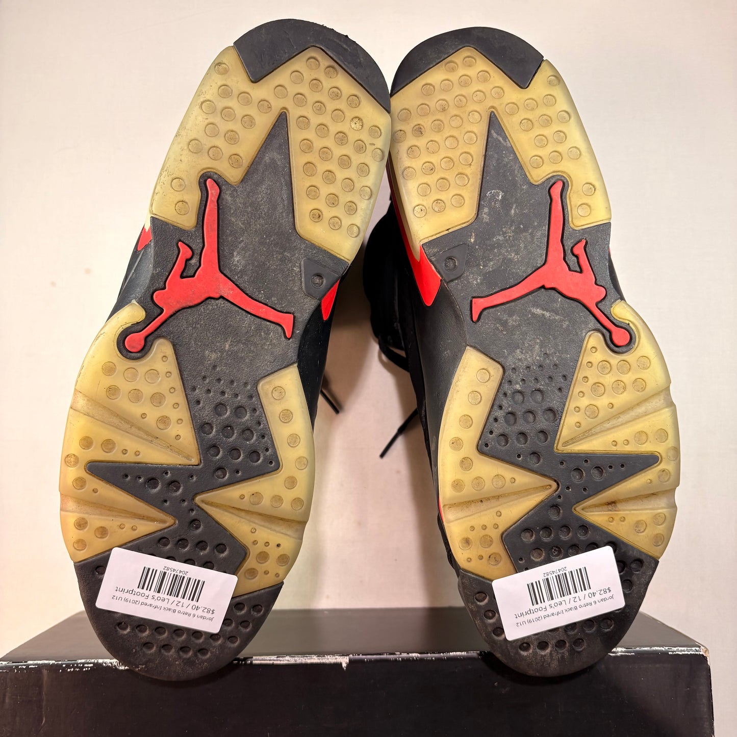 Jordan 6 Retro Black Infrared (2019) U12