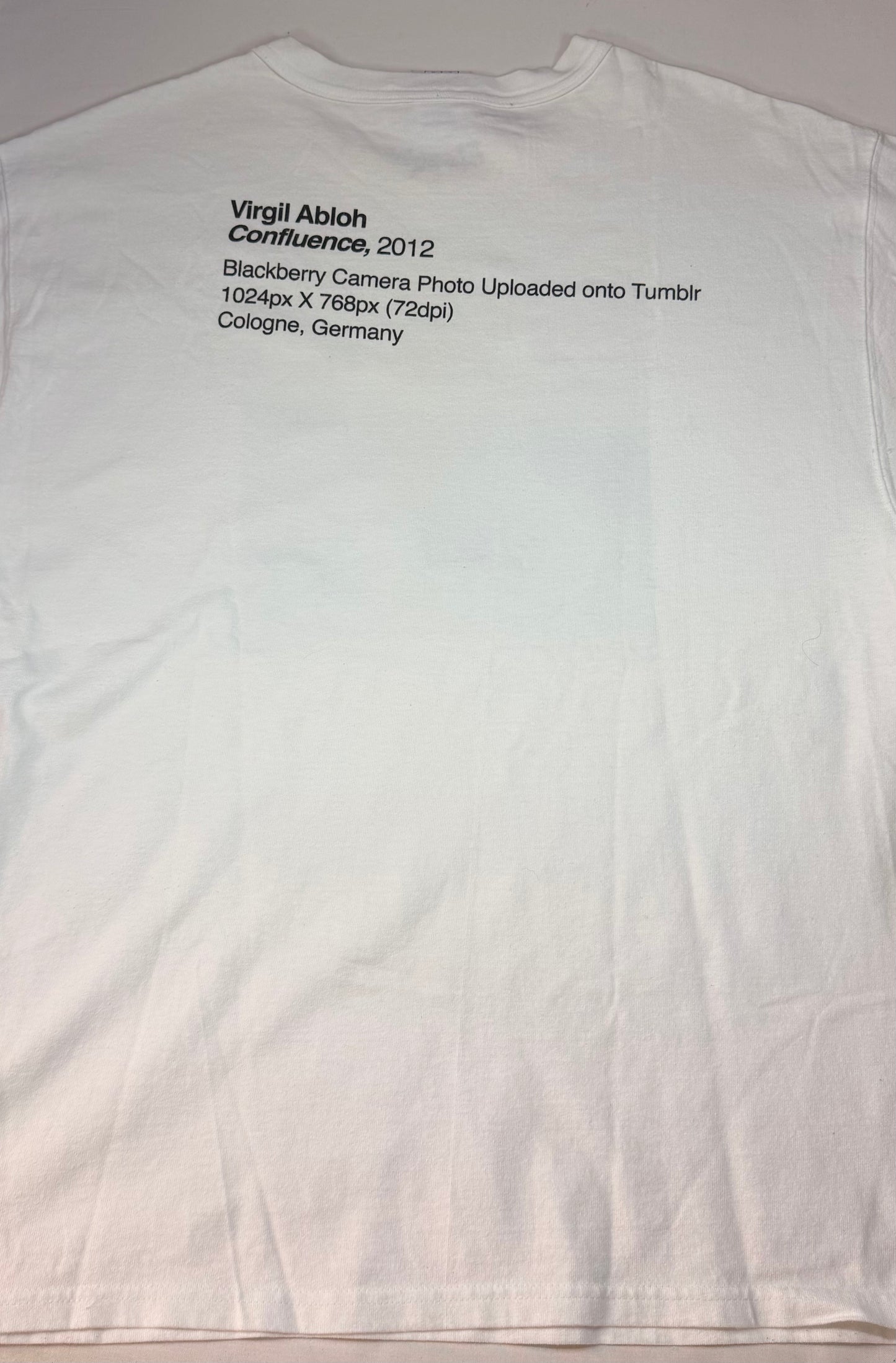 Virgil Abloh MCA Figures of Speech Pyrex Tee U