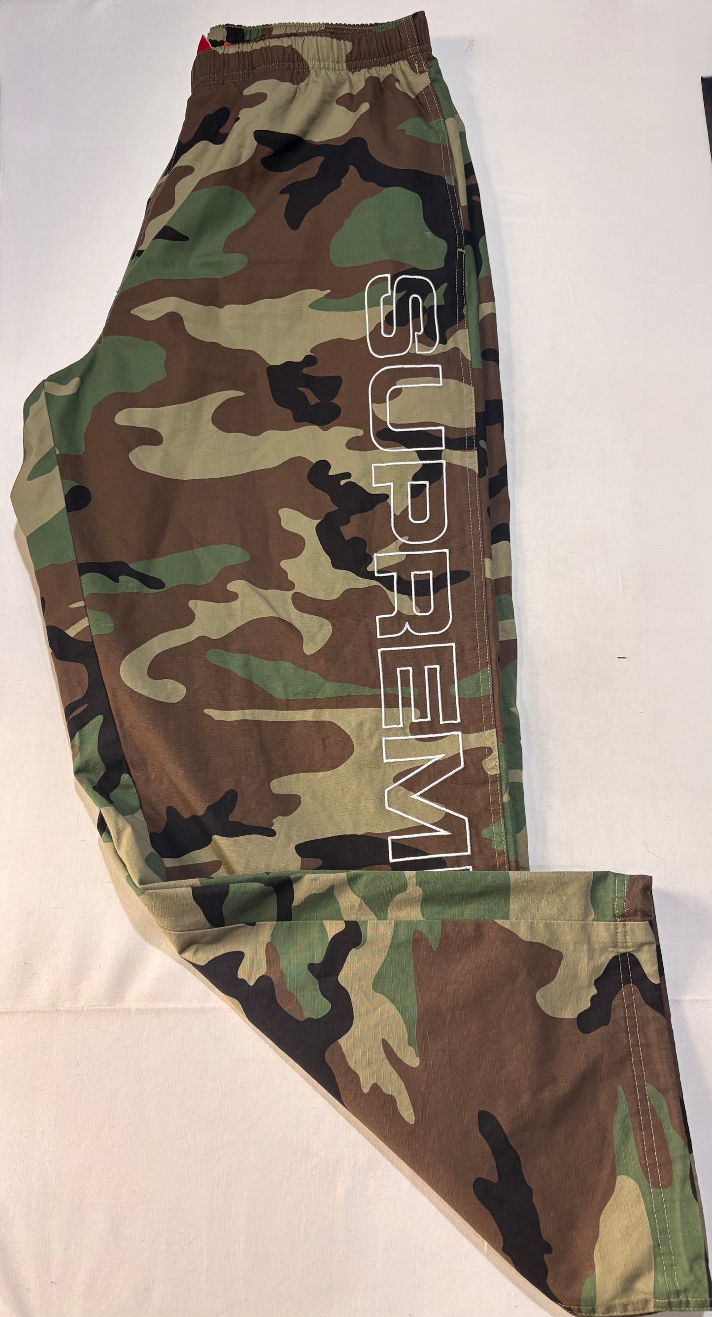 Supreme FW25 Spellout Embroidered Ripstop Track Pant