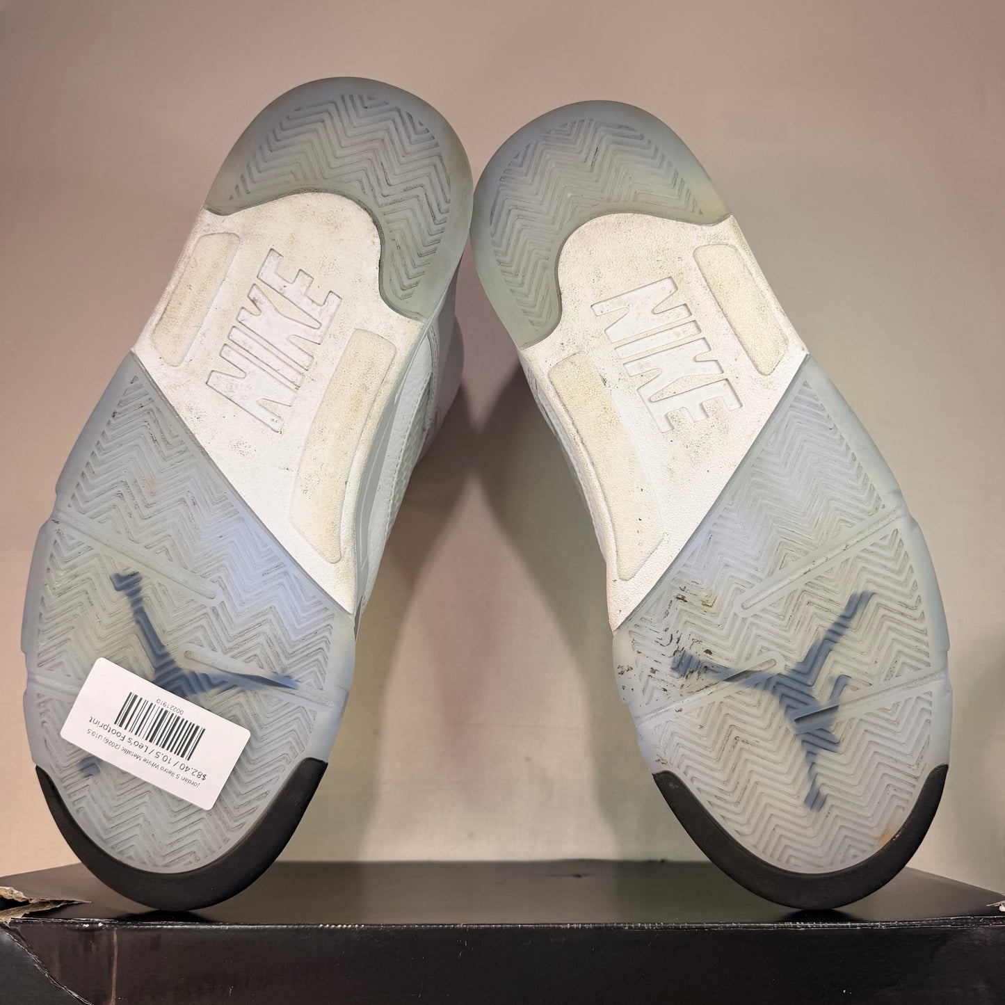 Jordan 5 Retro White Metallic (2026) U10.5