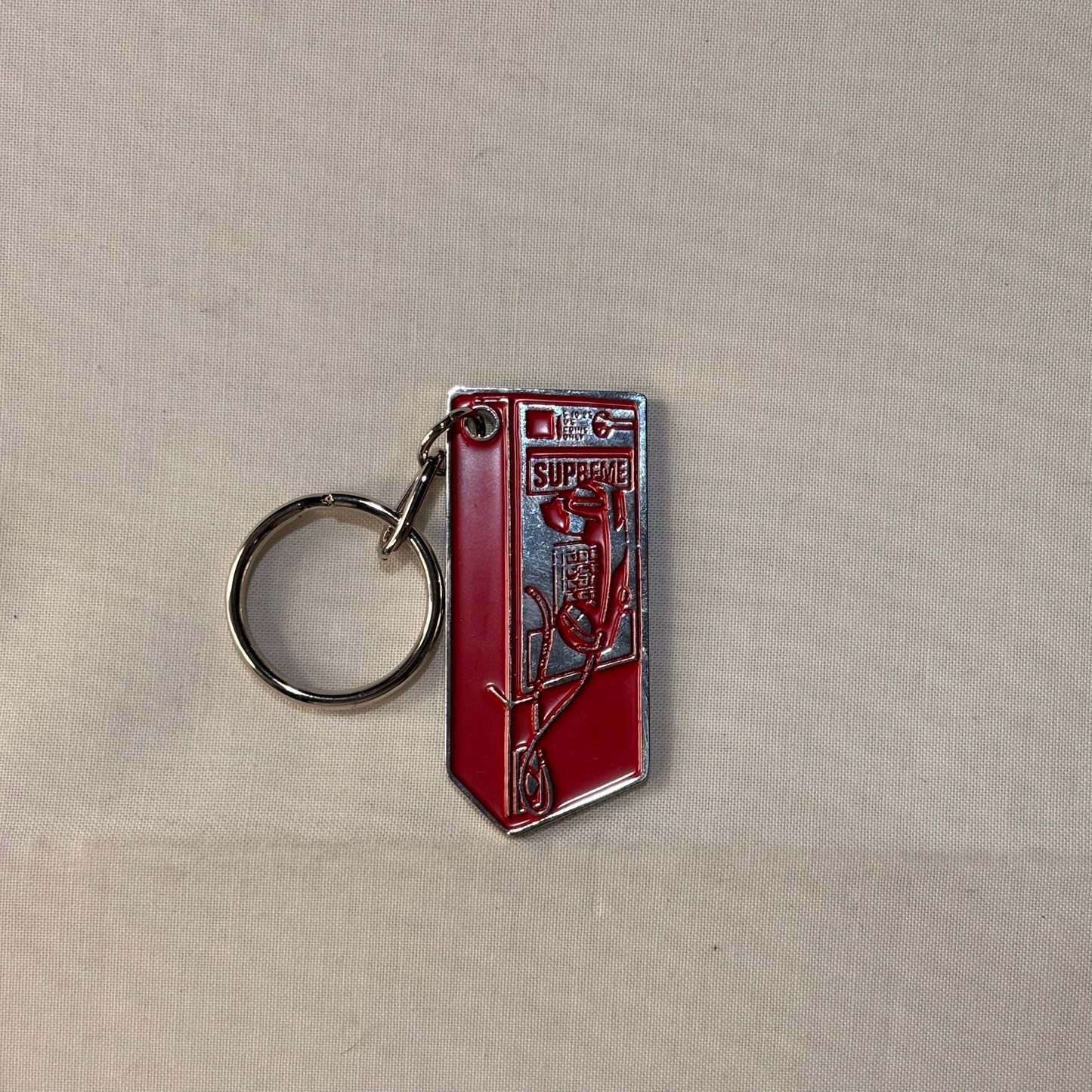Supreme FW18 Payphone Keychain