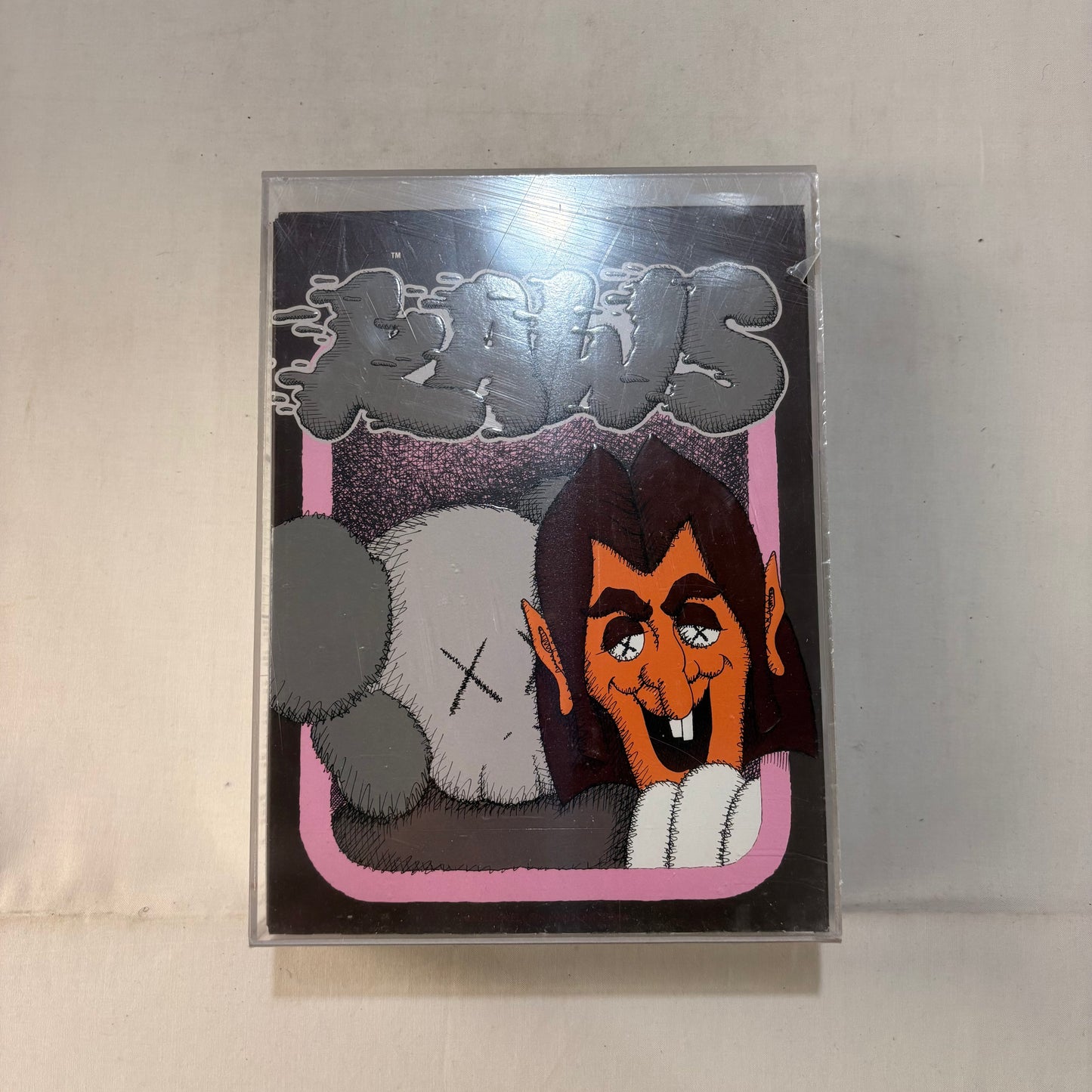 Kaws Monsters Count Chocula Cereal Limited Edition in Acrylic Case