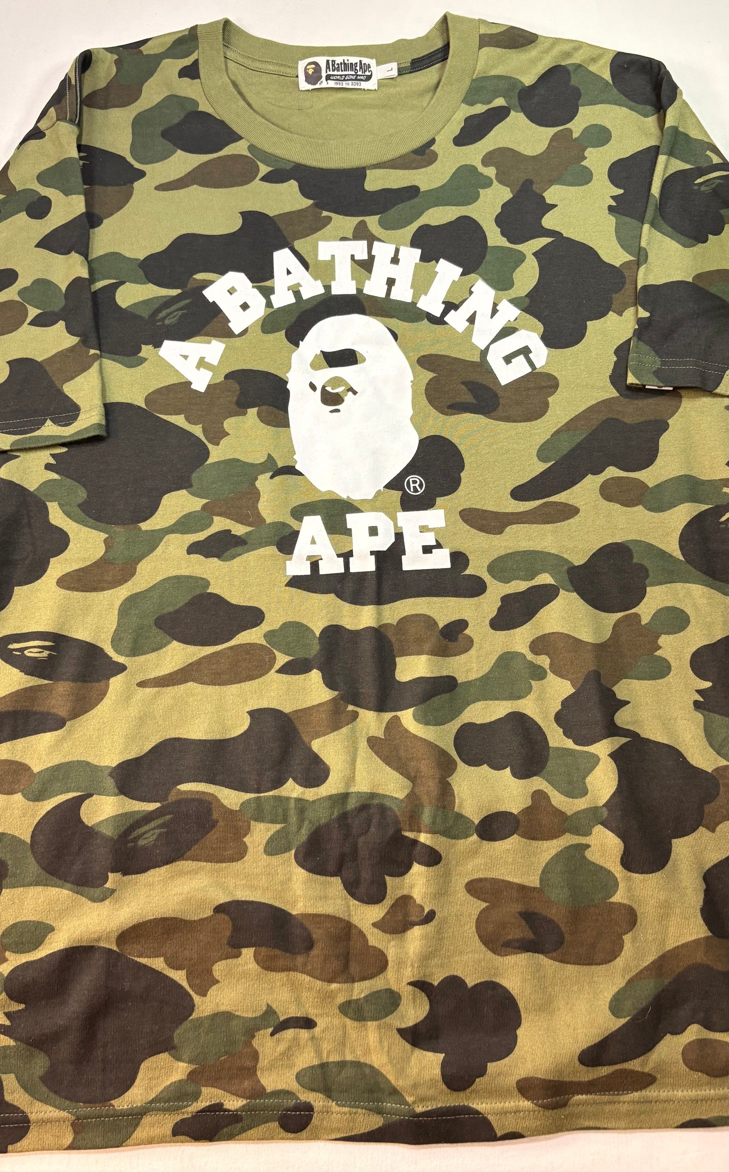 Bape 1st Camo College Tee U