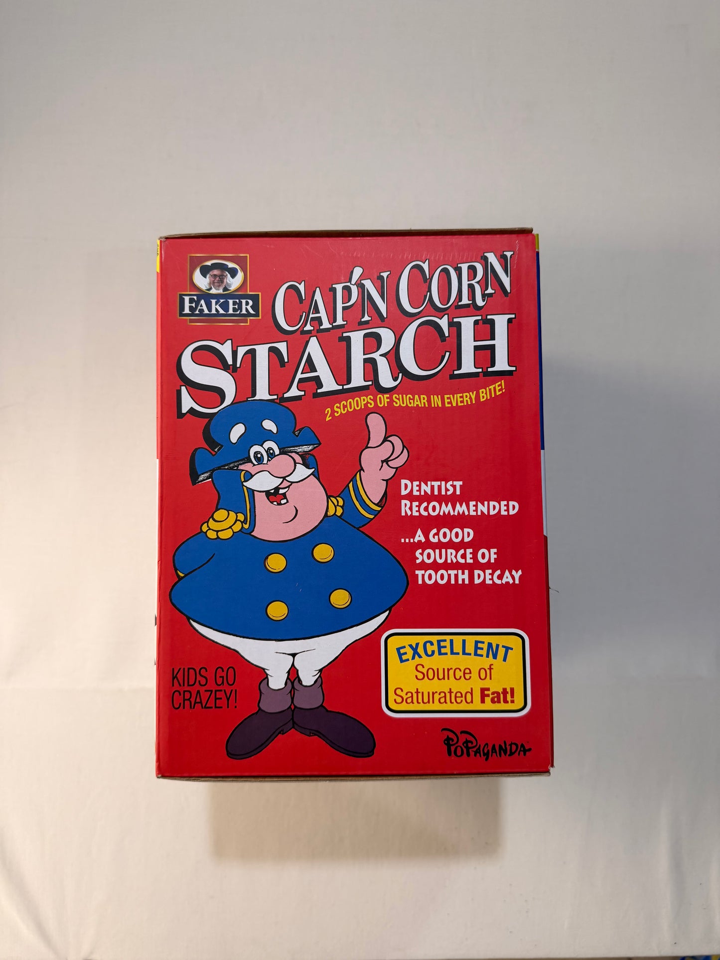 Ron English Popaganda Cereal Killers Cap'N Corn Starch Figure