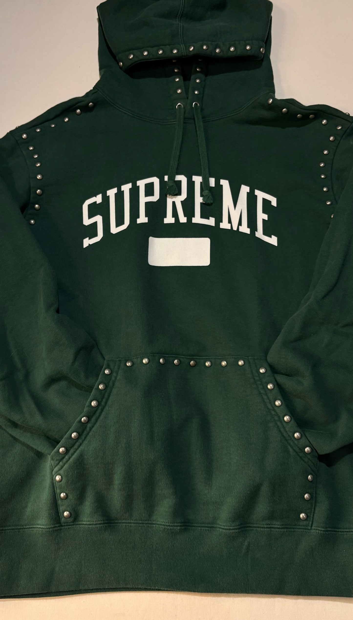 Supreme FW18 Studded Hooded Sweatshirt U