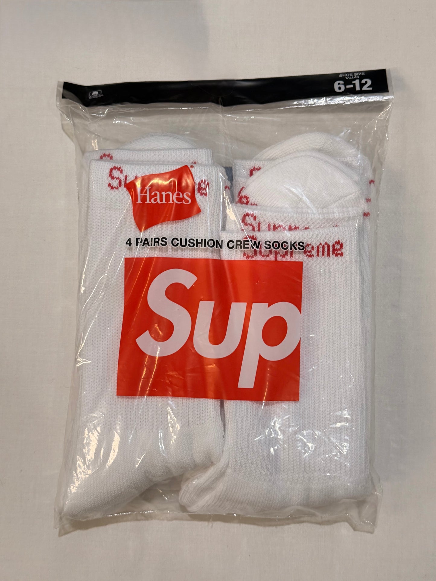 Supreme Hanes Crew Socks