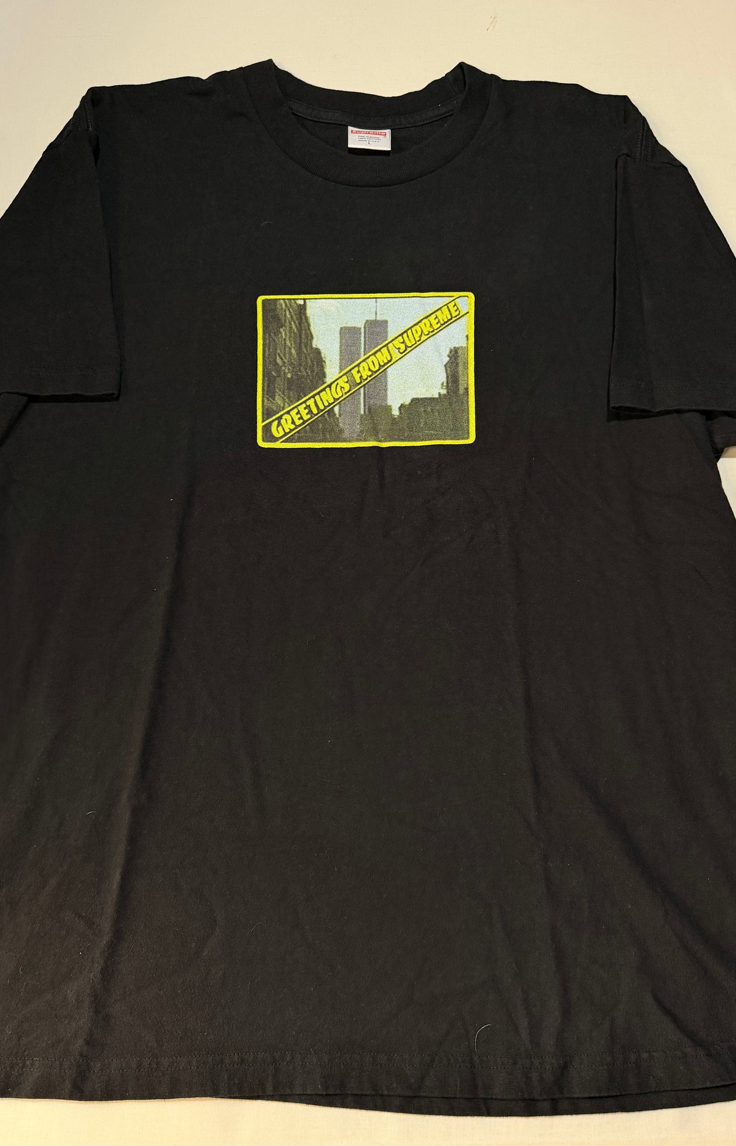 Supreme SS19 Greetings Tee