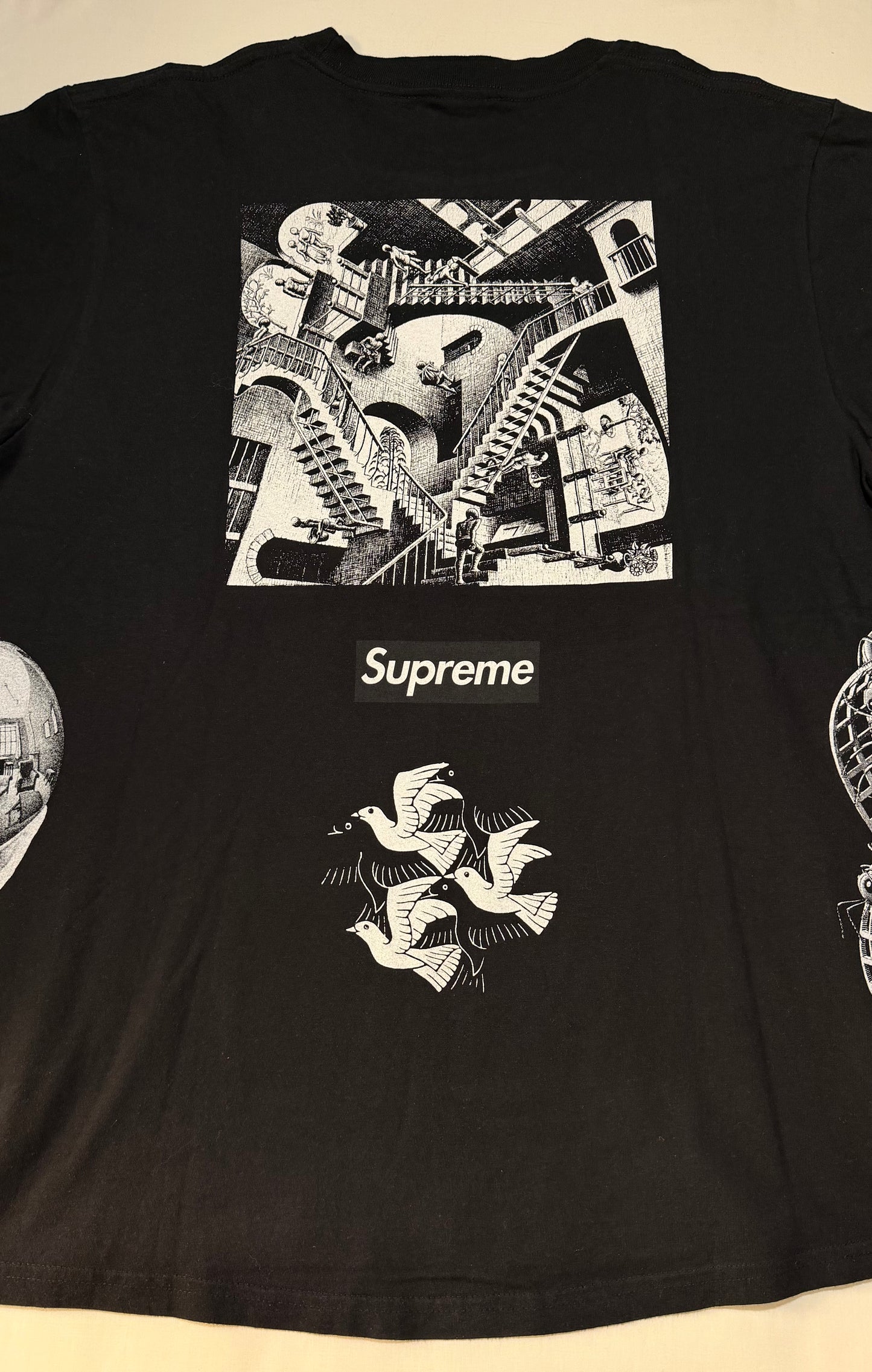 Supreme SS17 MC Escher Collage Tee
