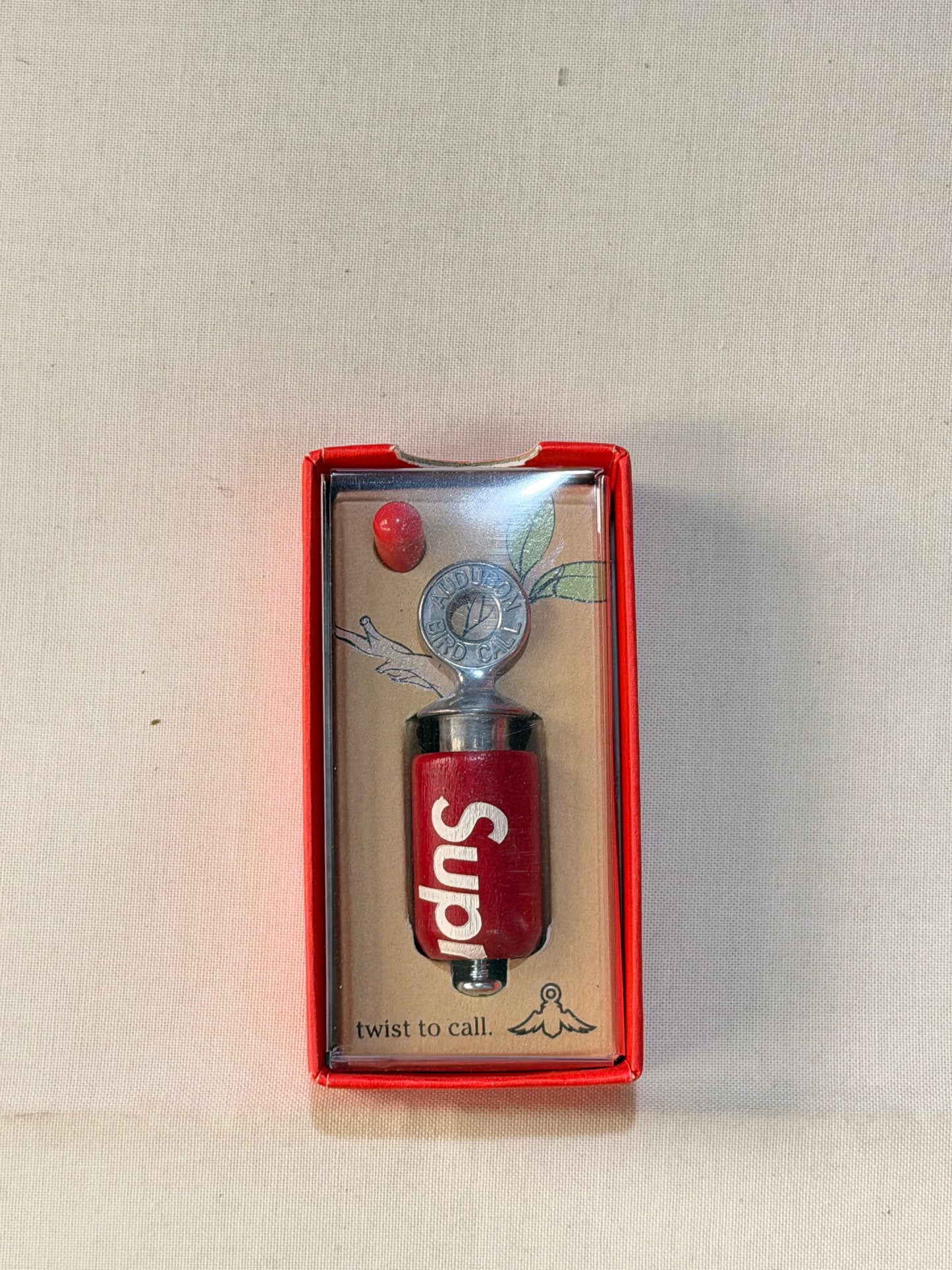 Supreme SS20 Audubon Bird Call Red