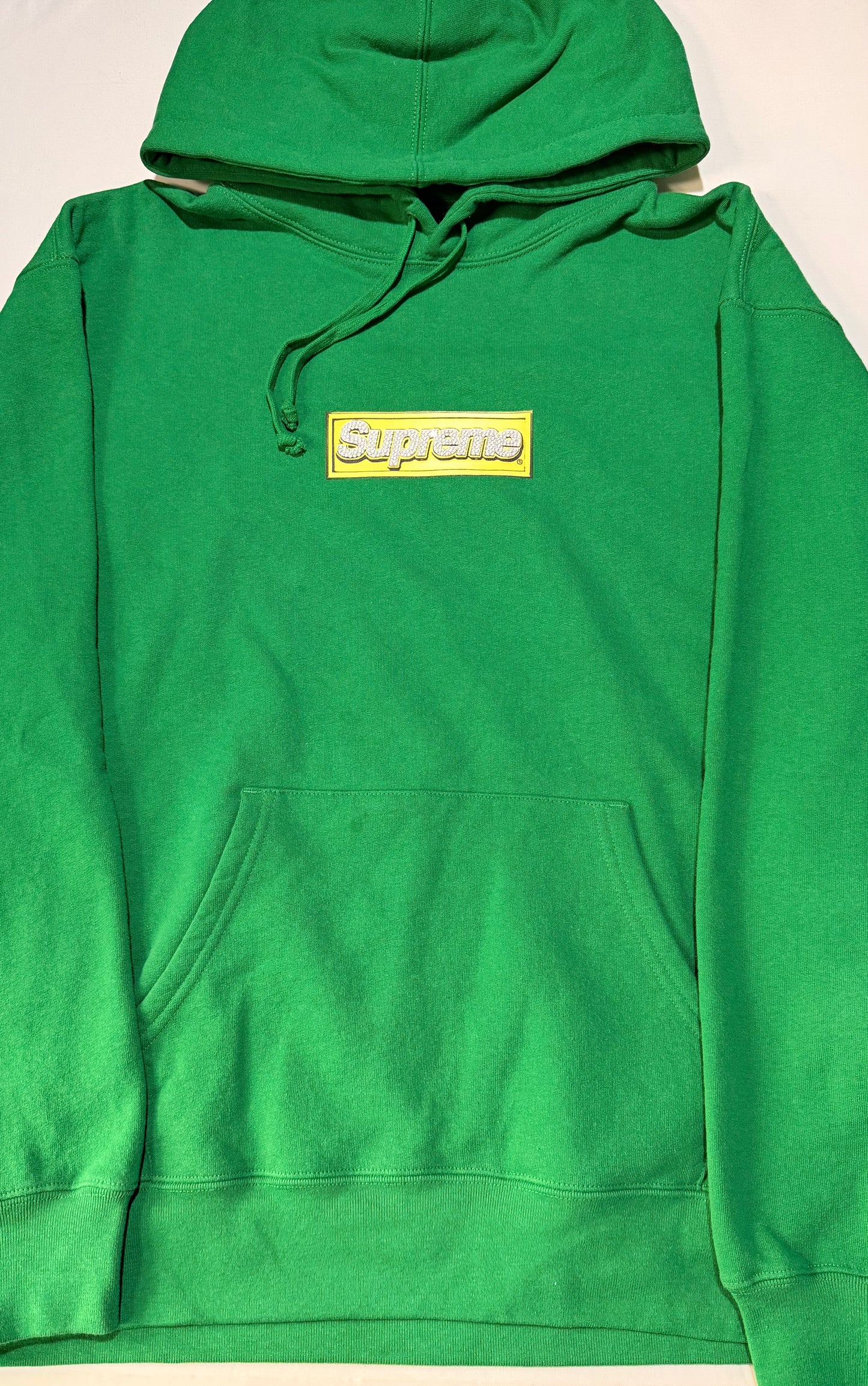 Supreme SS22 Bling Box Logo Hooded Sweatshirt