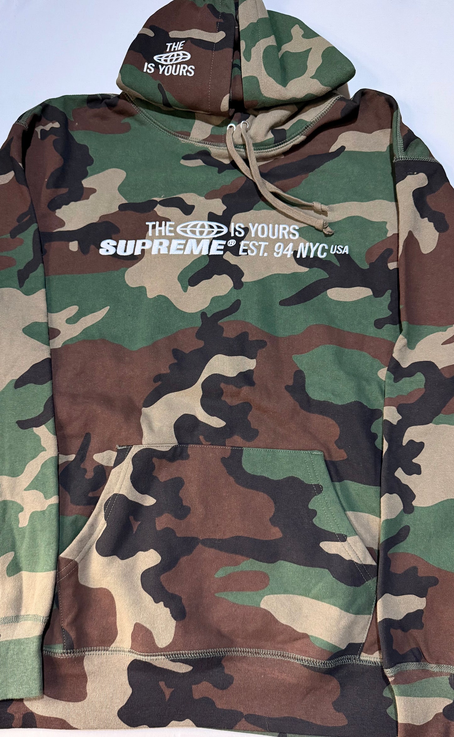 Supreme FW21 World Is Yours Hooded Sweatshirt